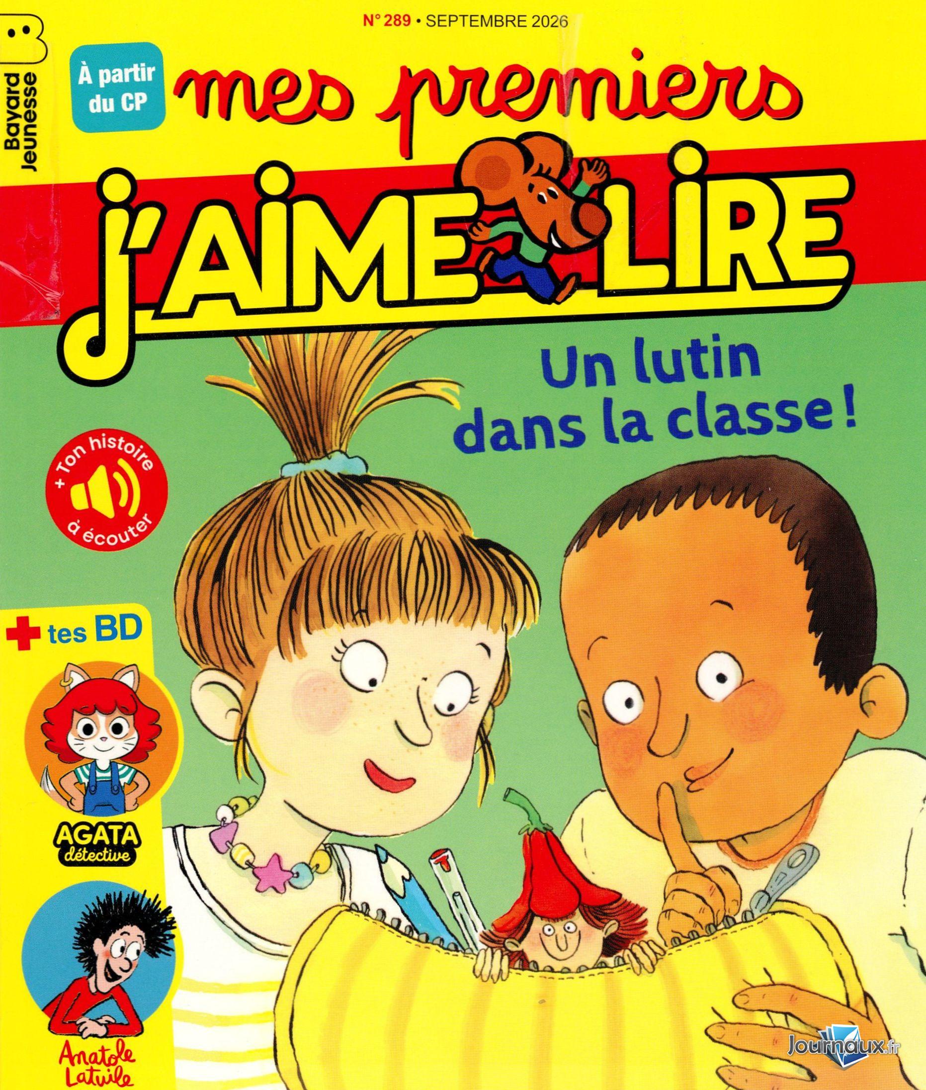 Mes Premiers J'Aime Lire n° 289 2026-08-28