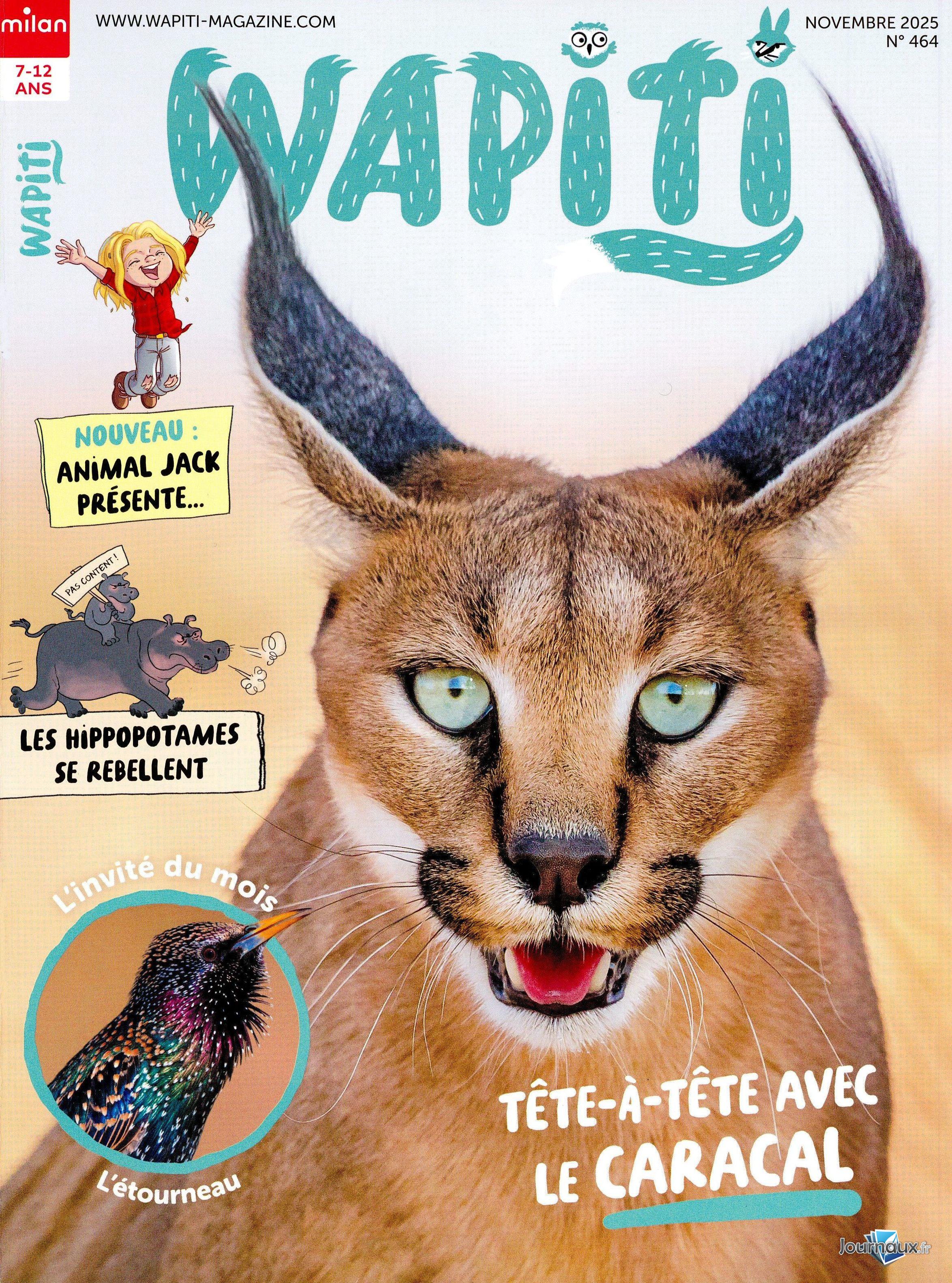 Wapiti + Wapiti Hors-Série n° 2511 2025-10-23