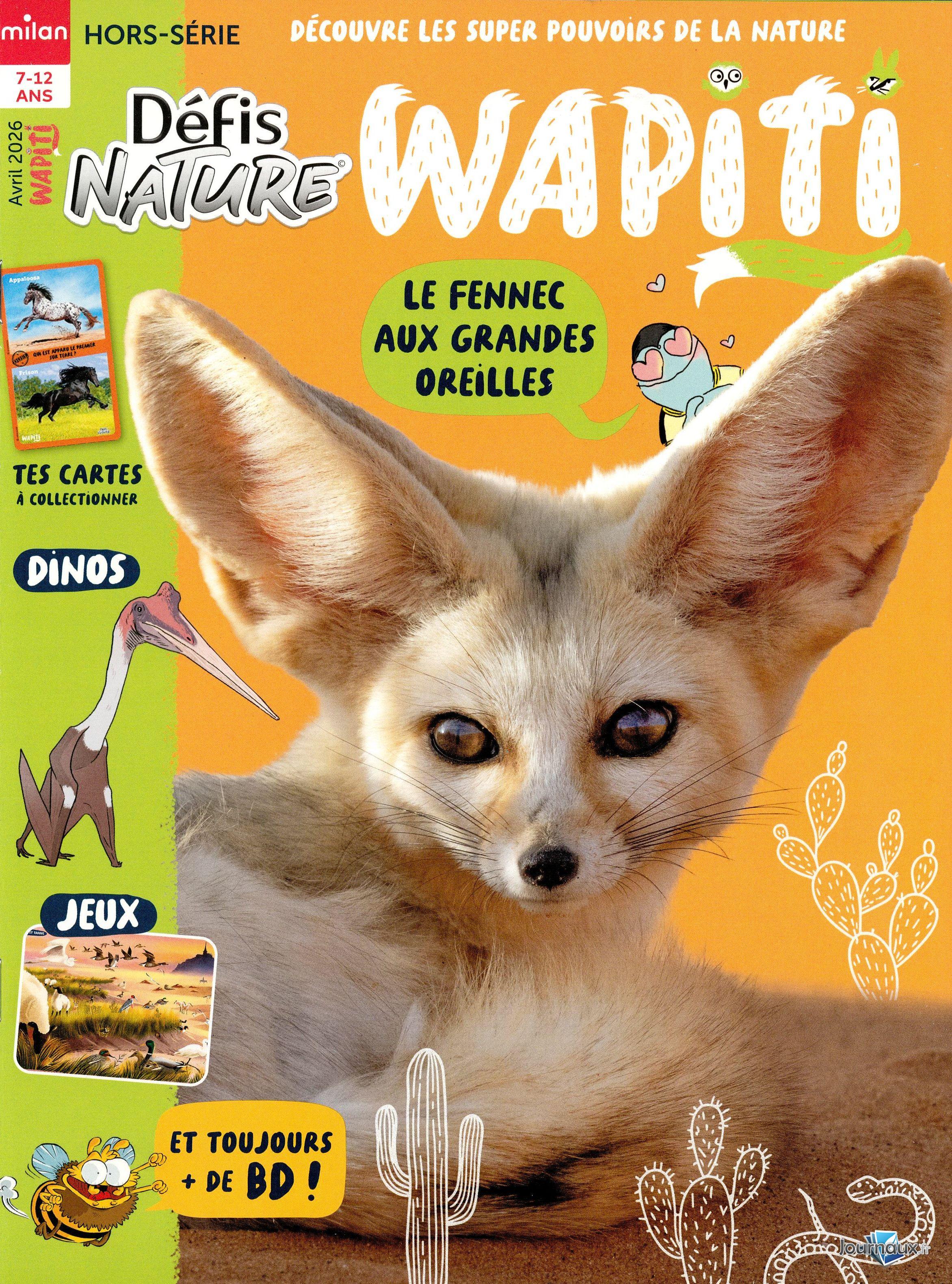 Wapiti + Wapiti Hors-série n° 2604 2026-03-26