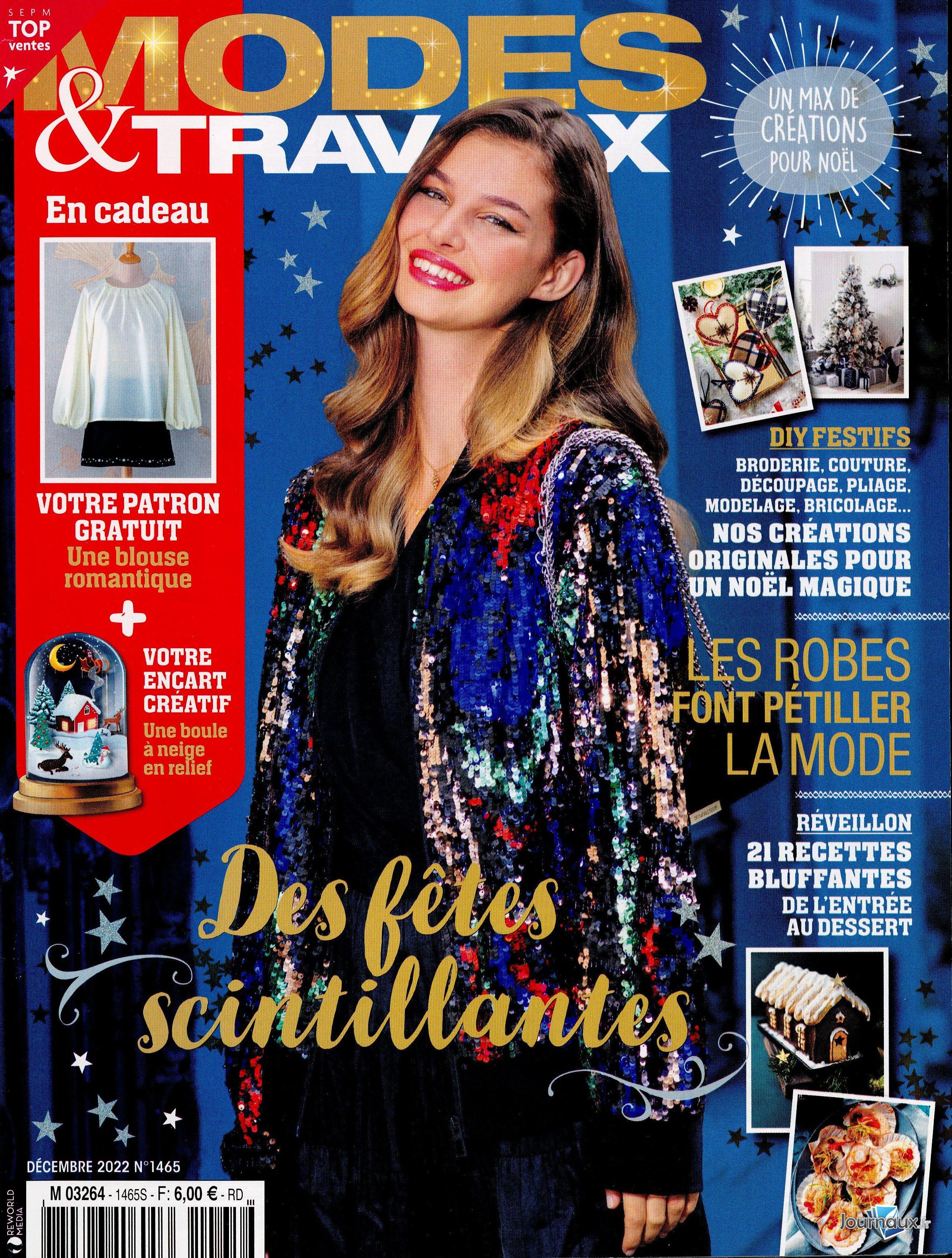 Modes & Travaux + Calendrier de l'Avent n° 1465 2022-11-03