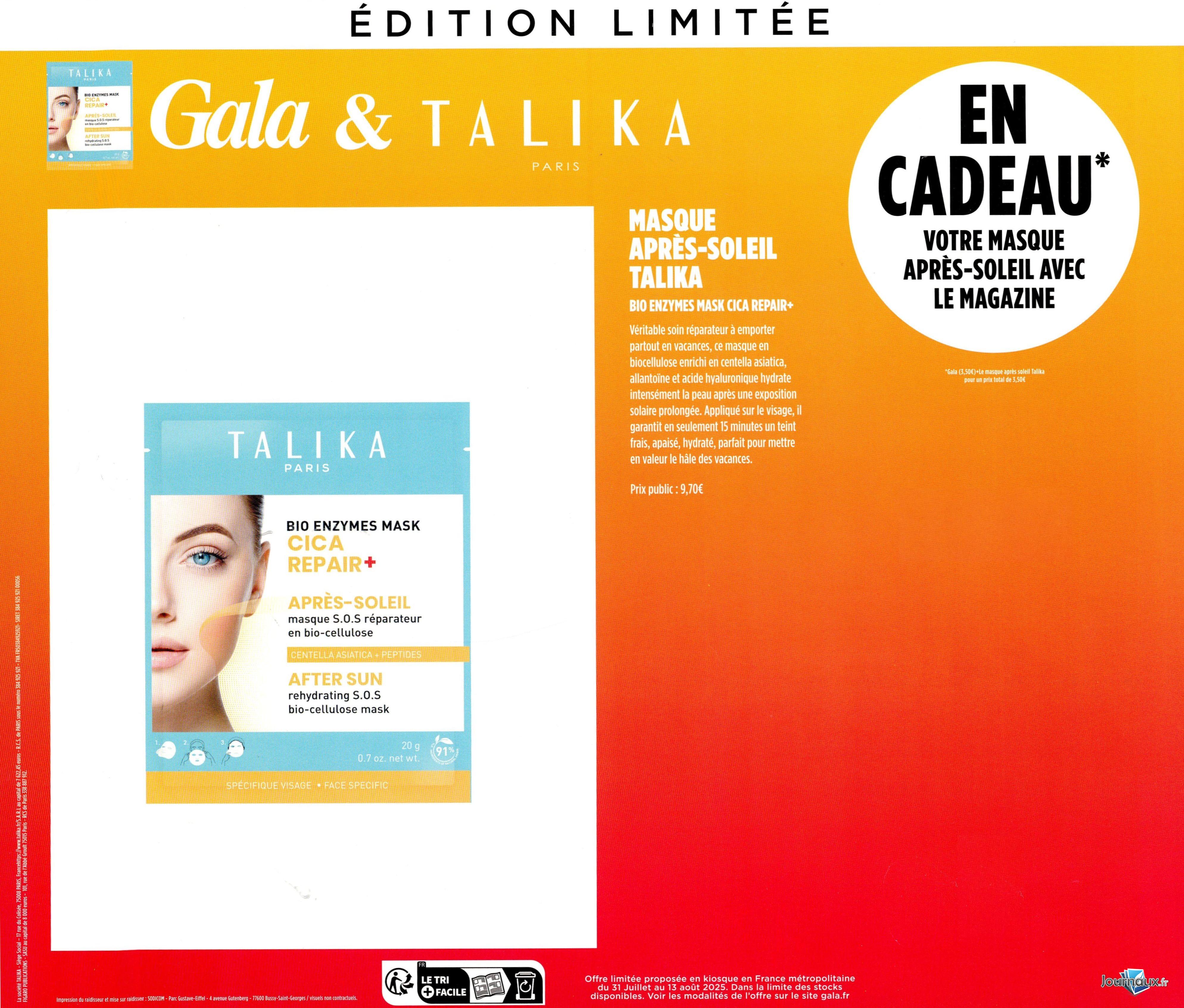 Gala Pocket + Produit  n° 1677 2025-07-31