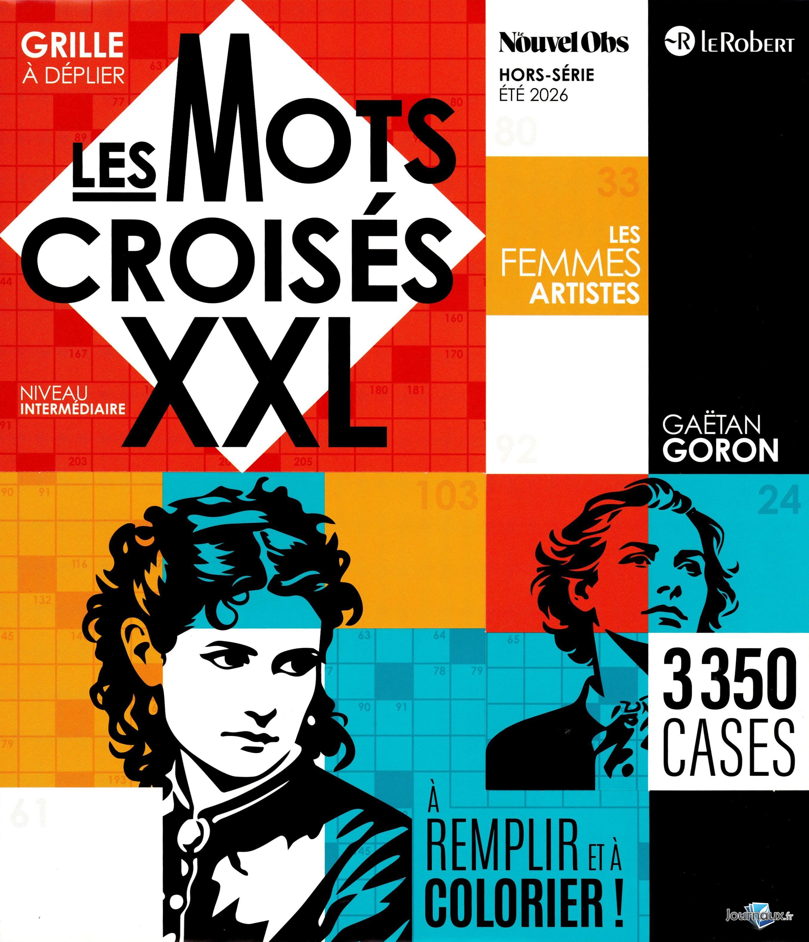Le Nouvel OBS Hors-Série été 2026 Mots Croisés XXL Les Femmes Artistes n° 1 2026-06-04