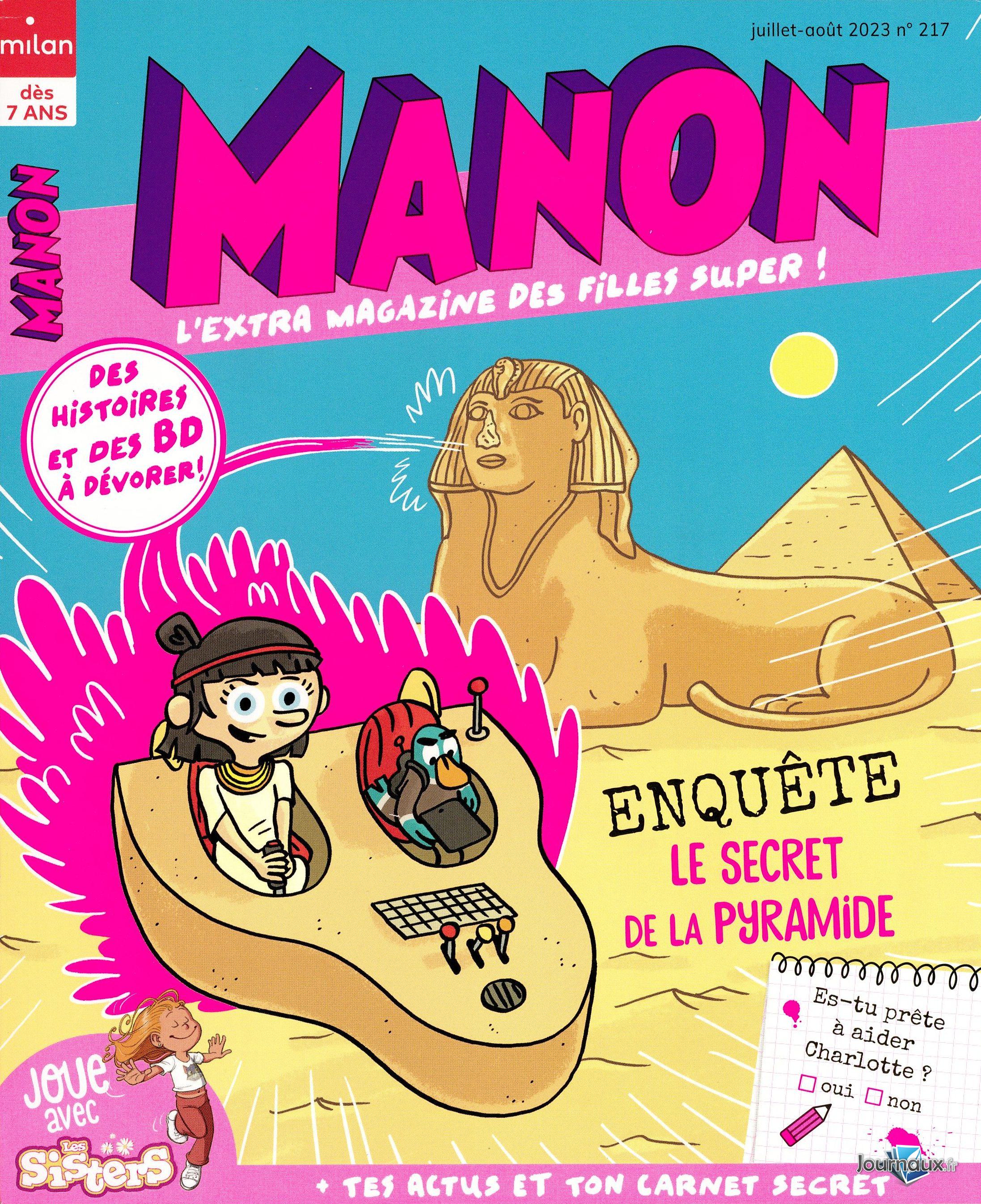 Pack Les Sisters + Manon n° 2 2023-06-29