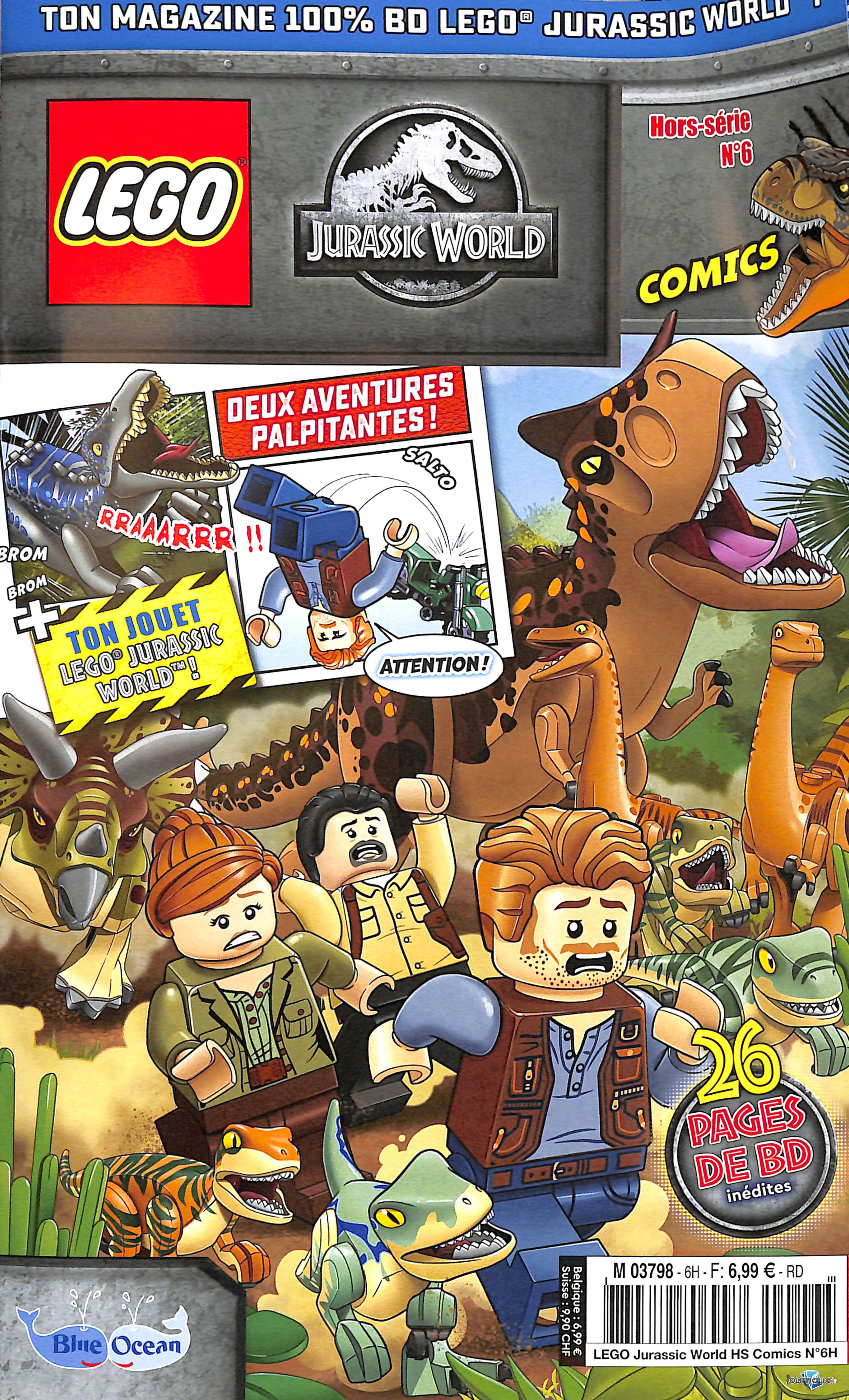 Lego Jurassic World Hors Série Comics n° 6 2023-08-25