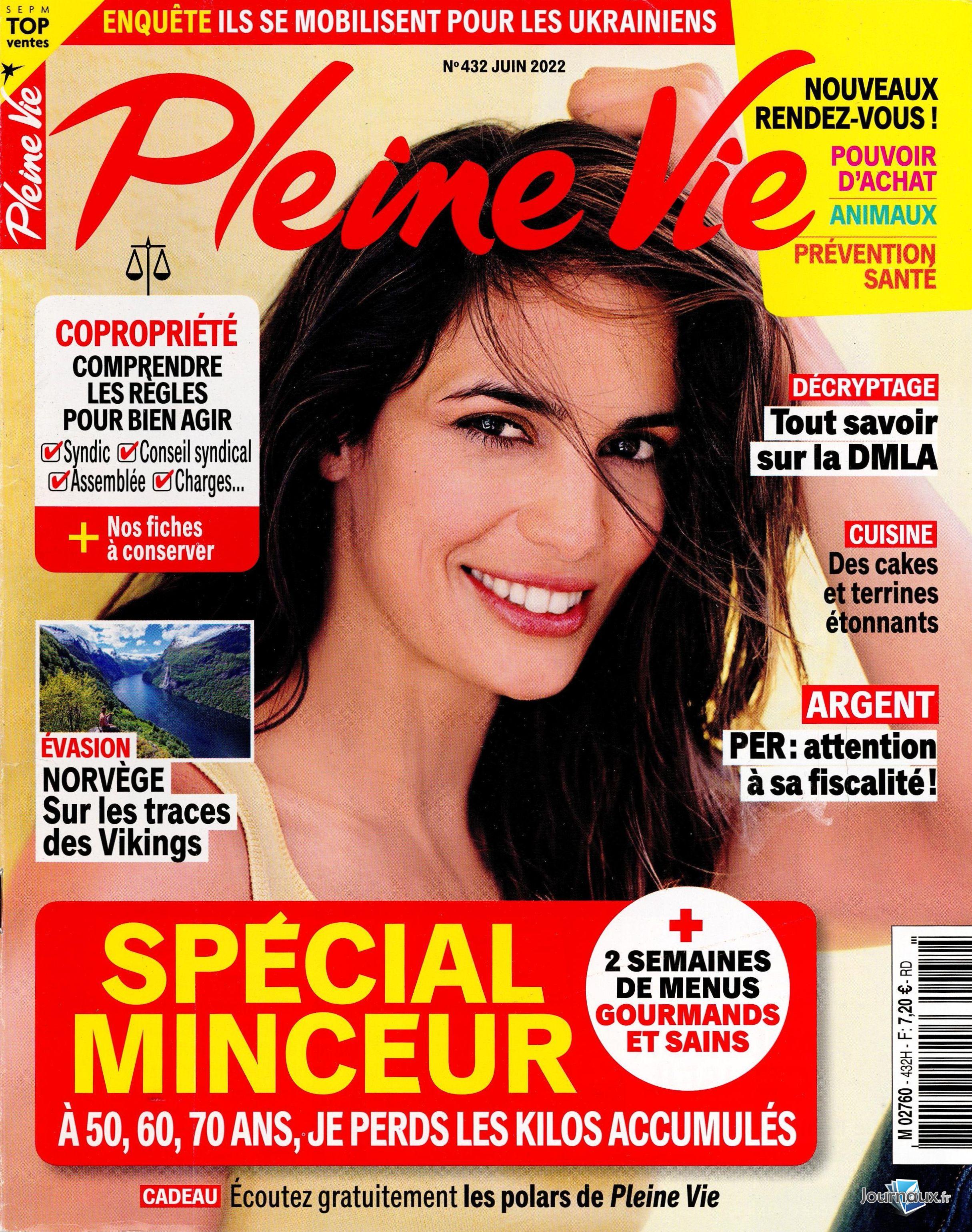 Pleine Vie + 2 livres  n° 432 2022-05-03