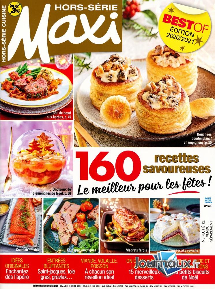Maxi + Maxi Hors-Série Cuisine n° 1780 2020-12-05