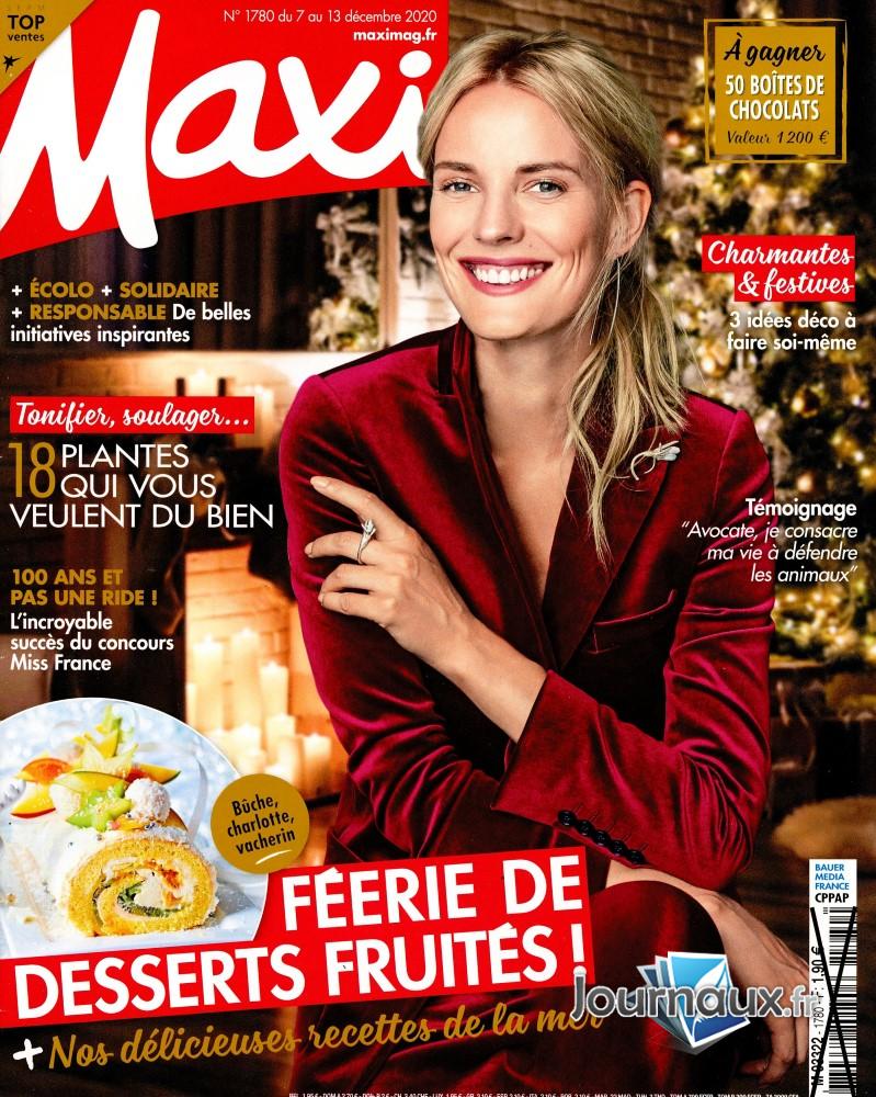 Maxi + Maxi Hors-Série Cuisine n° 1780 2020-12-05
