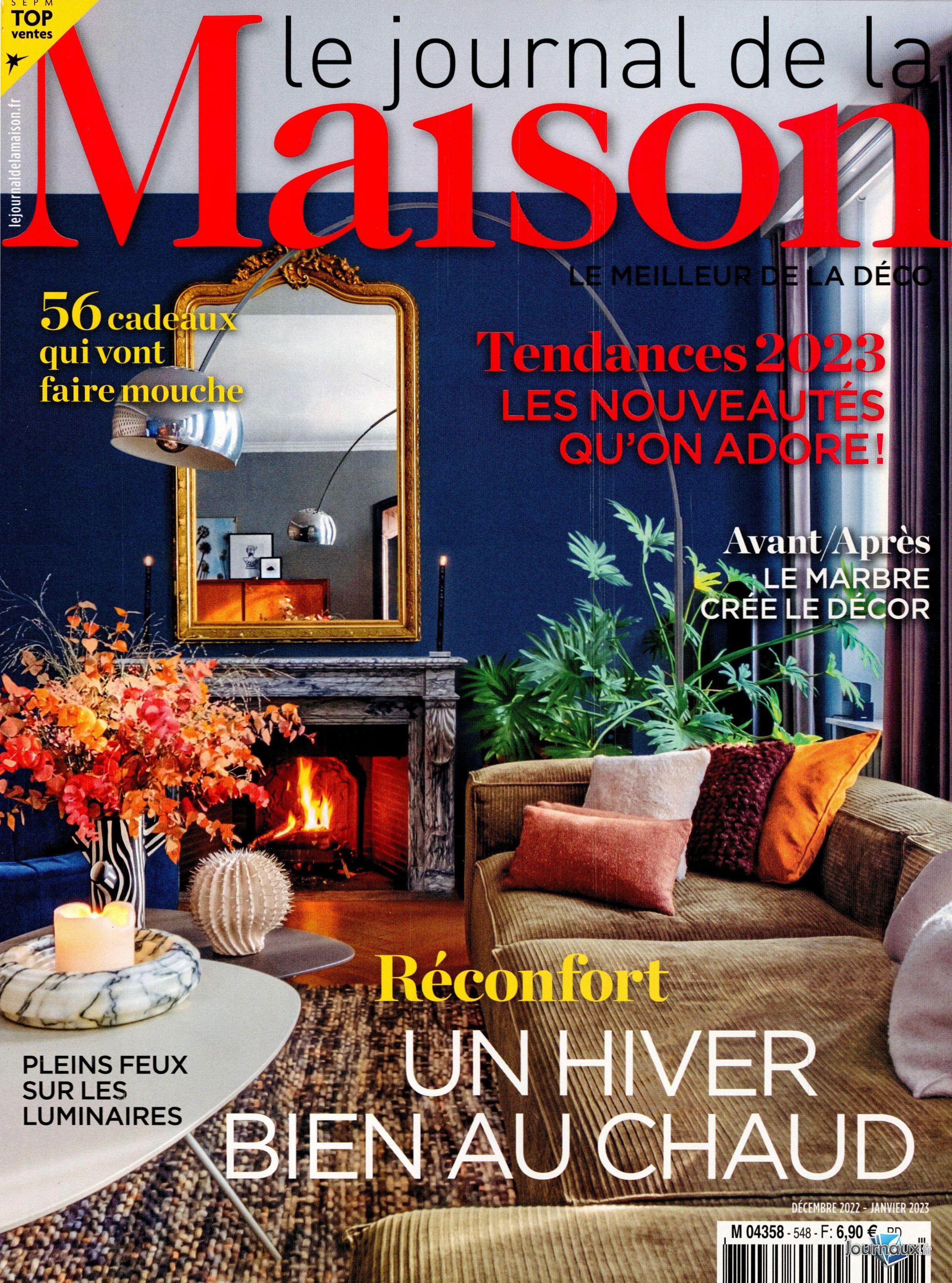 Le Journal de la Maison + Campagne Décoration n° 548 2022-12-15
