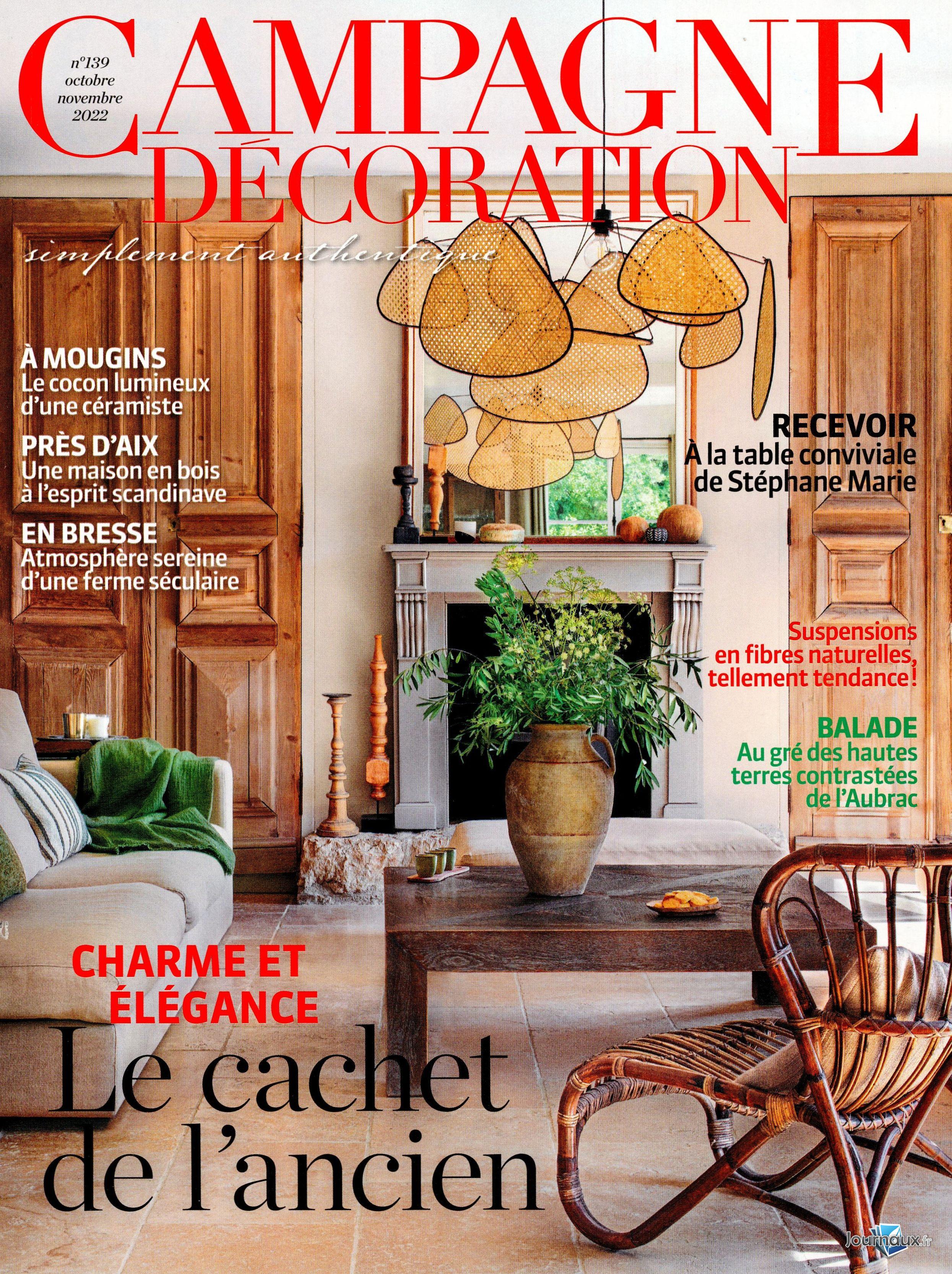 Le Journal De La Maison + Campagne Décoraton n° 547 2022-11-17
