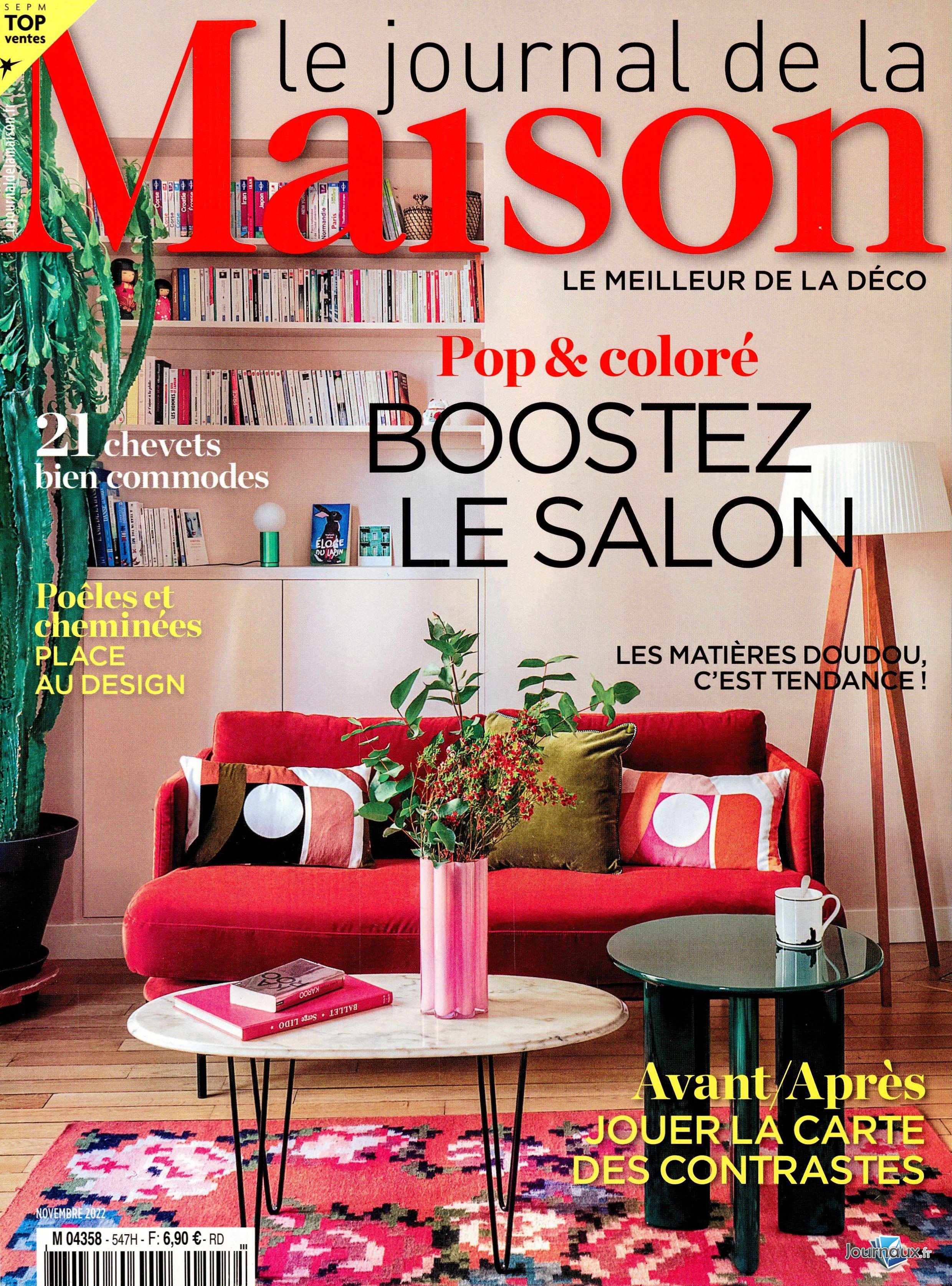 Le Journal De La Maison + Campagne Décoraton n° 547 2022-11-17