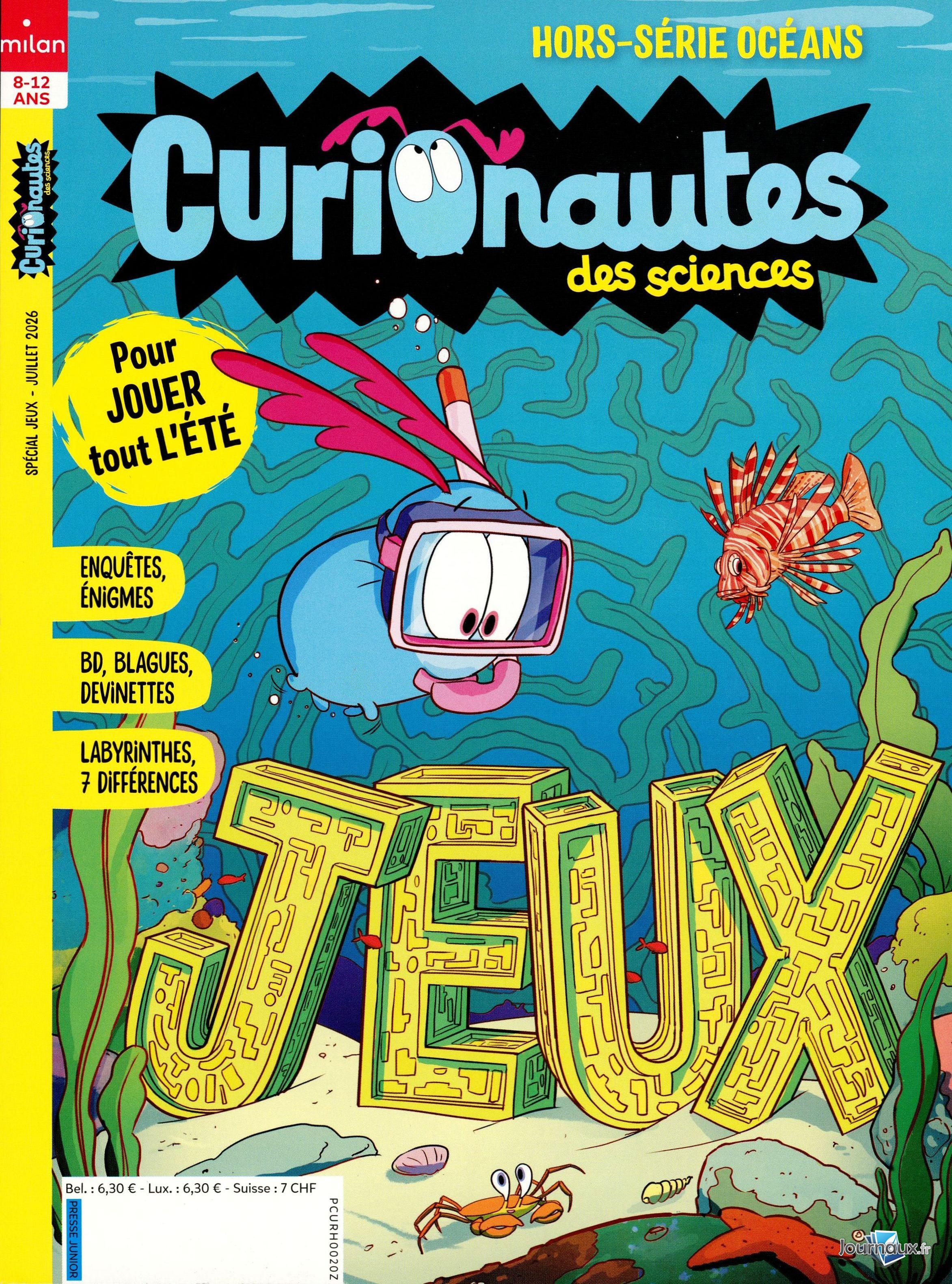 Offre Curionautes des Sciences + Hors-Série n° 9 2026-06-26