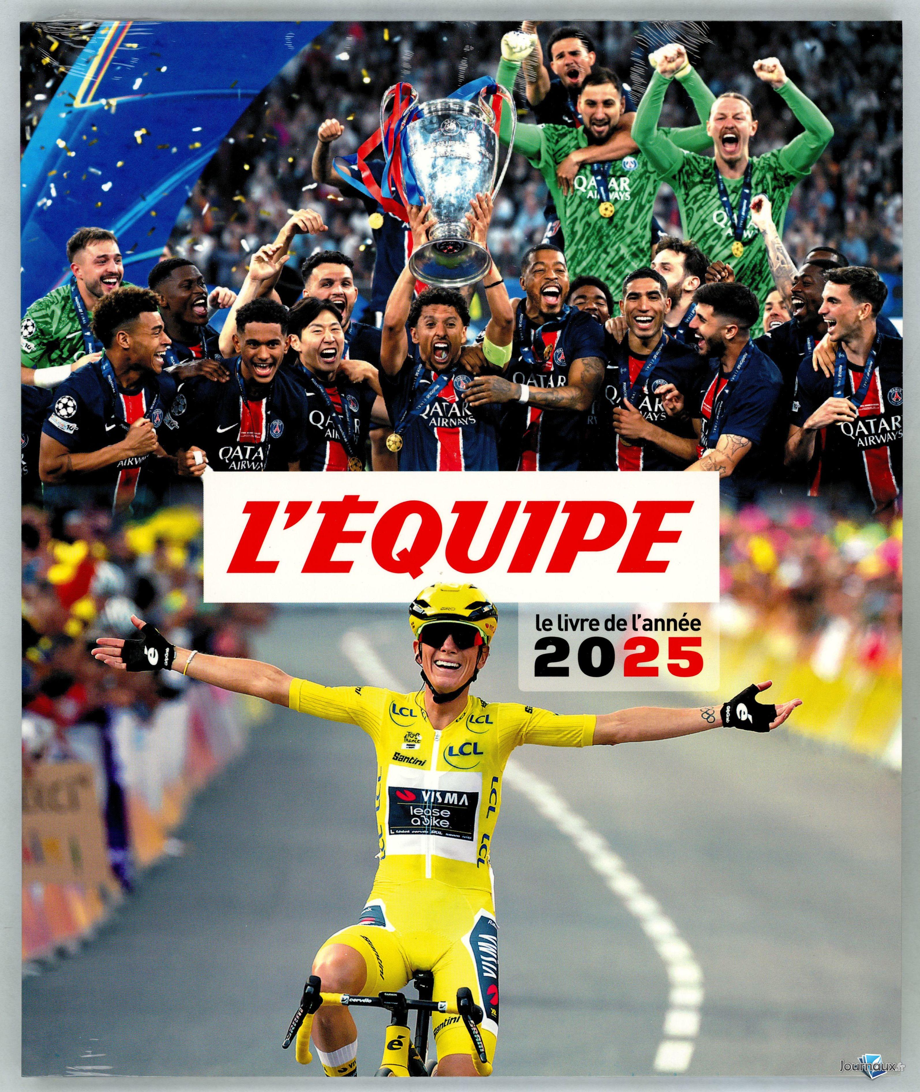 L'Equipe : Le Livre de l'année 2025 n° 4512 2025-12-04