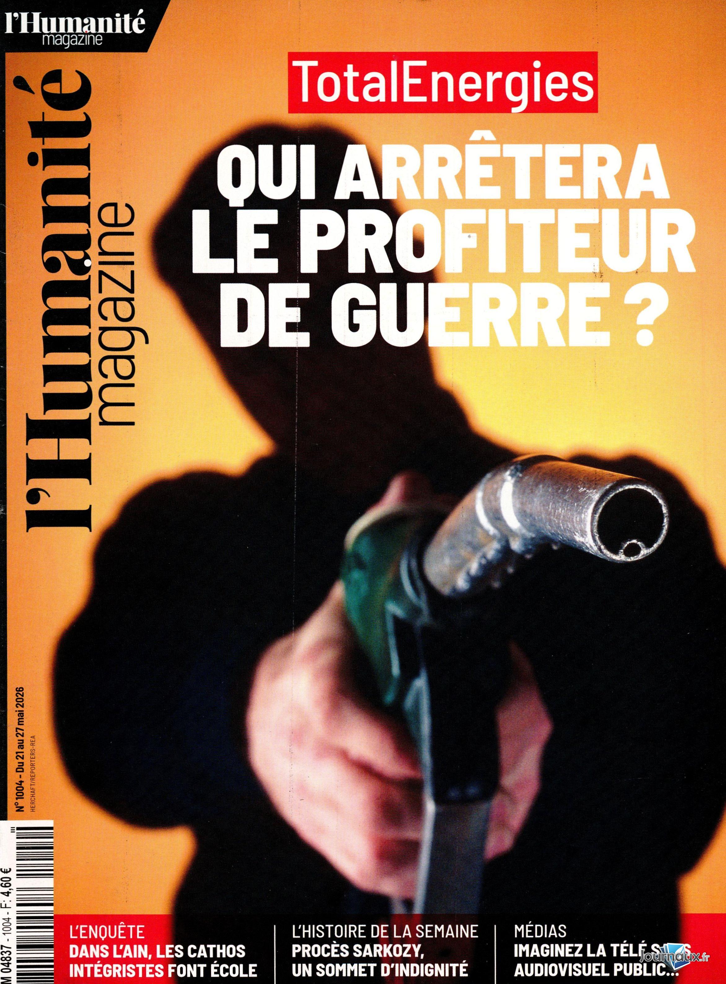 L'Humanité Magazine n° 1004 2026-05-21