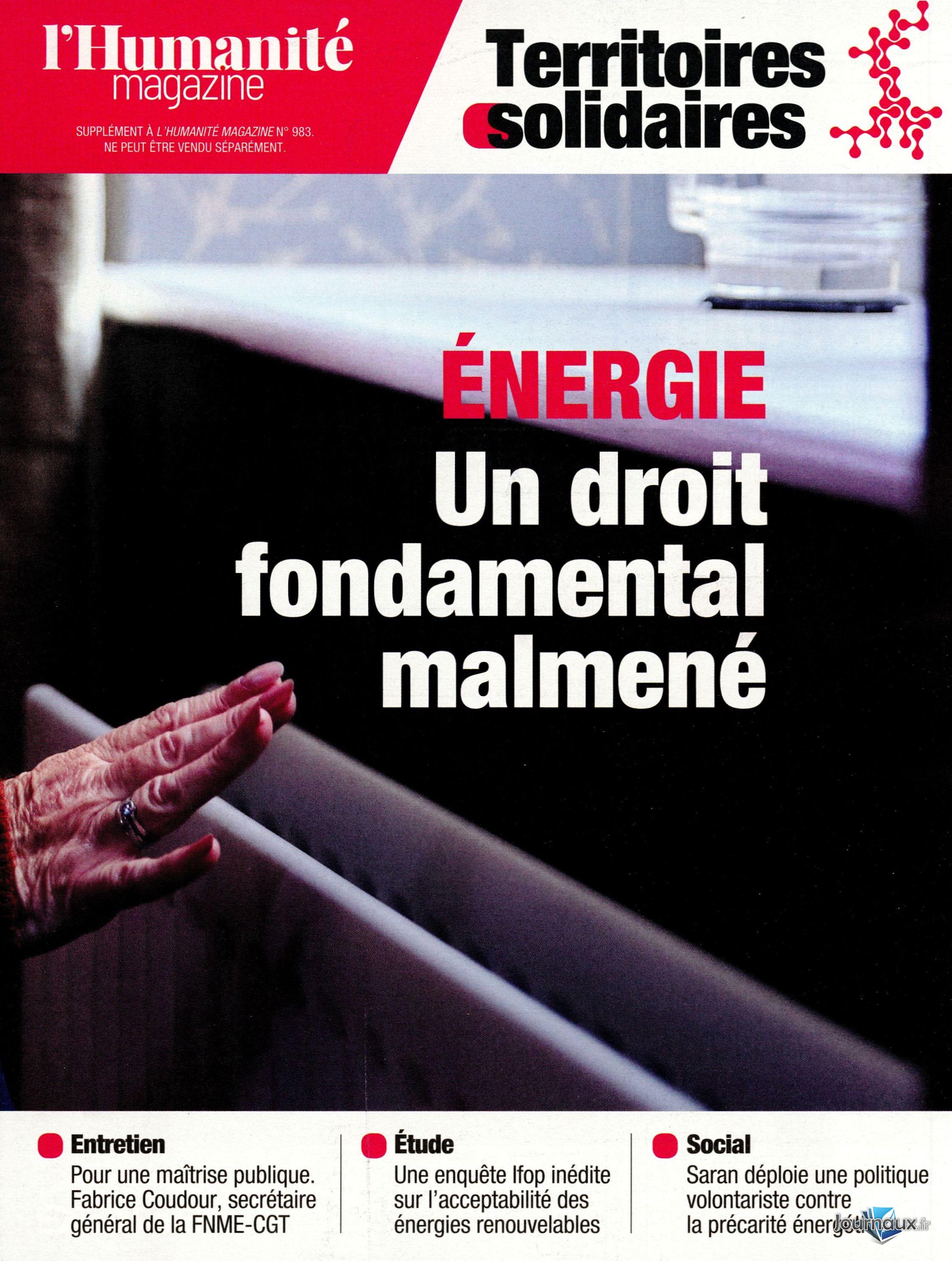 L'Humanité Magazine n° 983 2025-12-18