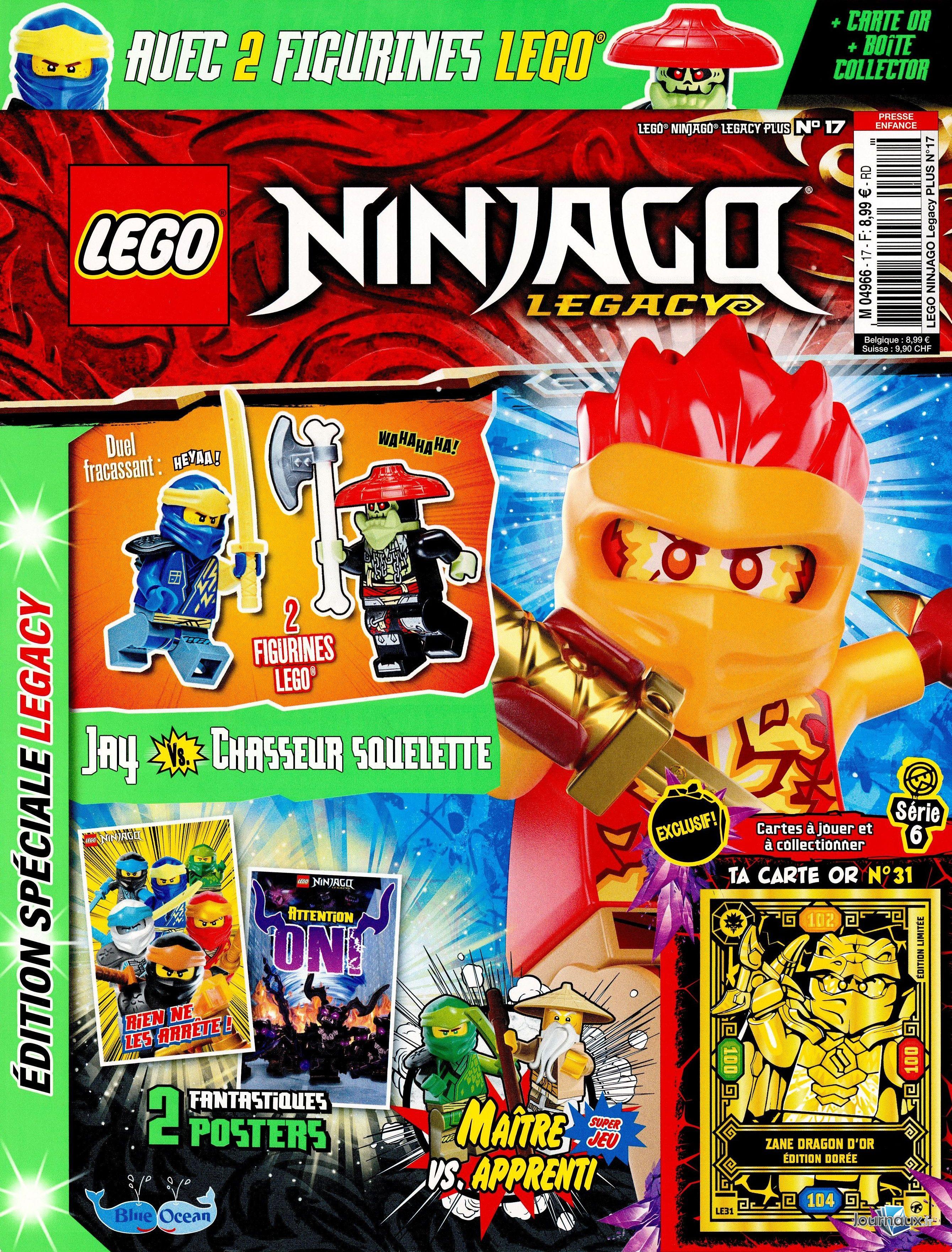 Légo Ninjago Legacy Plus + Carte + Boite n° 17 2023-10-31