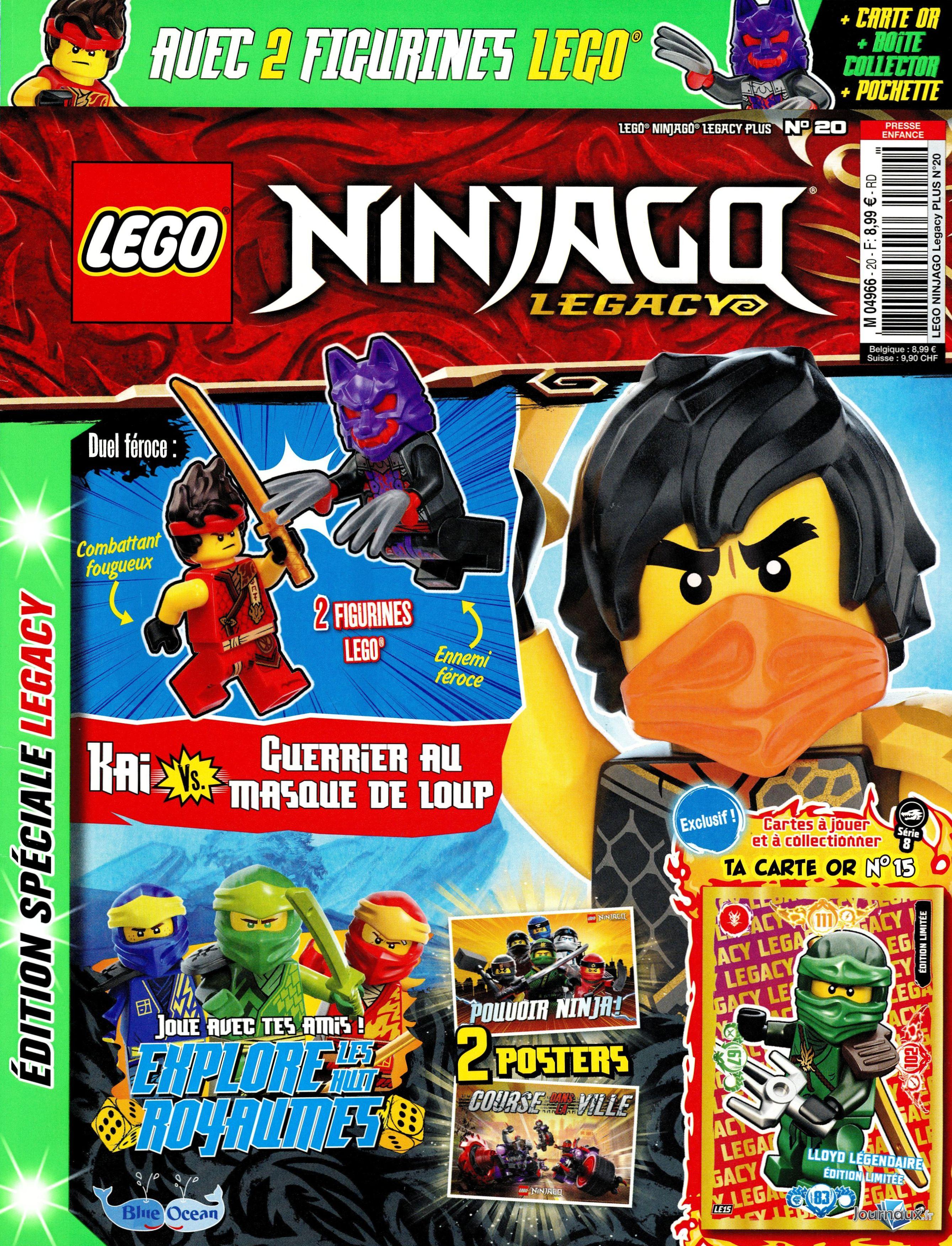 Légo Ninjago Legacy Plus + Carte + Boite n° 20 2025-04-03