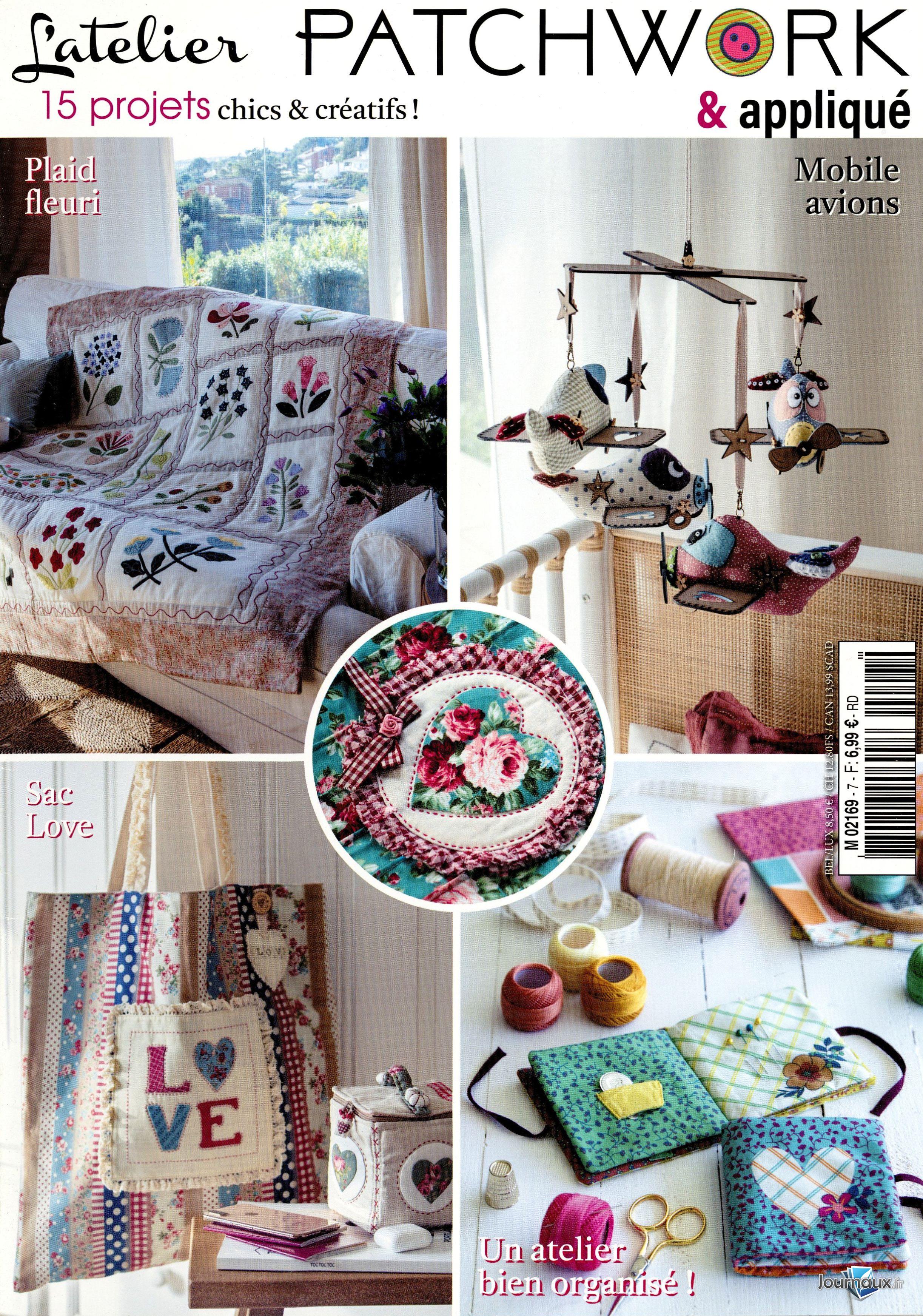 Pack L'atelier Patchwork & appliqué n° 2 2026-10-22