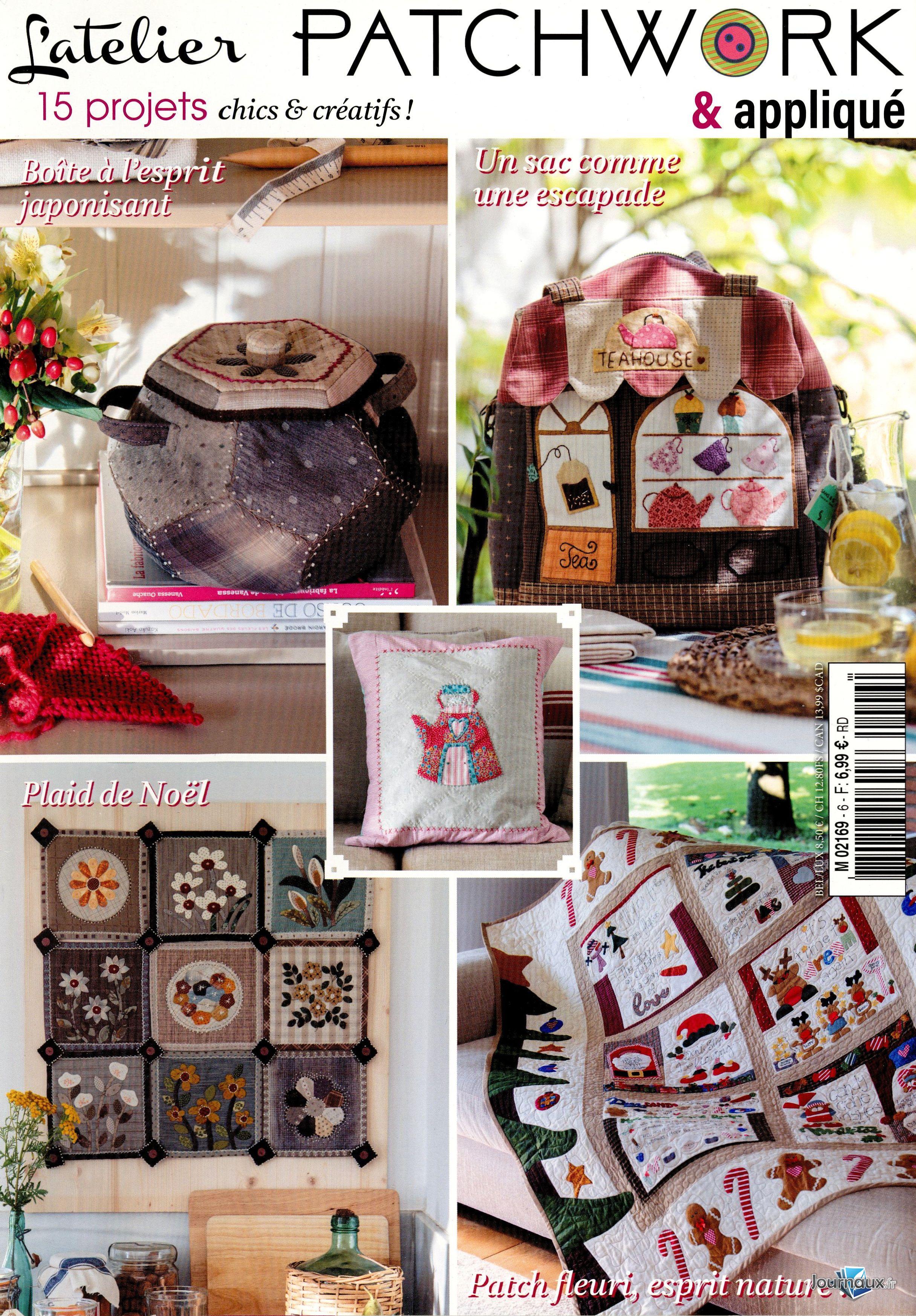 Pack L'atelier Patchwork & appliqué n° 2 2026-10-22
