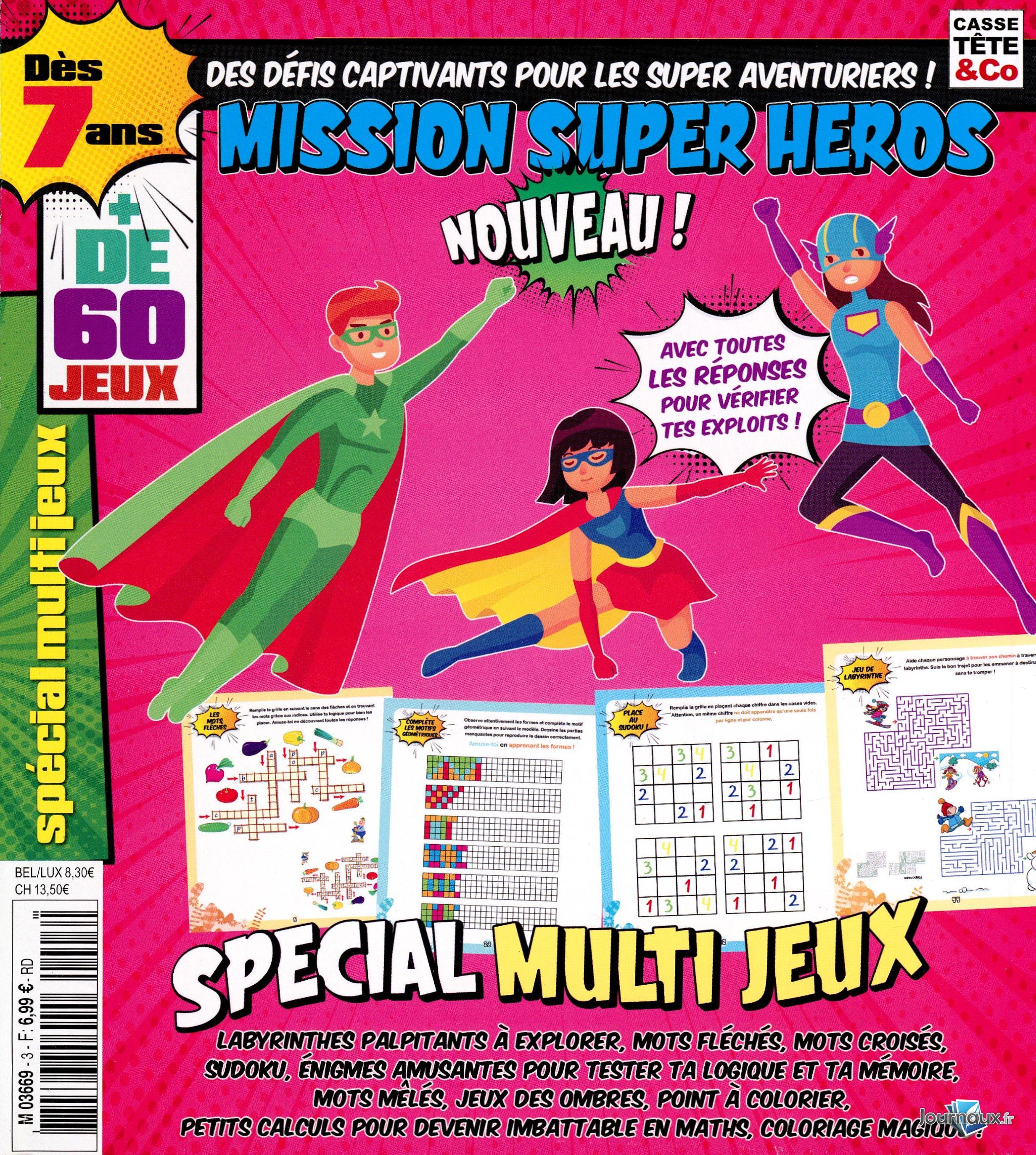 Multijeux pour petits génies ! Dès 3 ans n° 2 2026-07-23