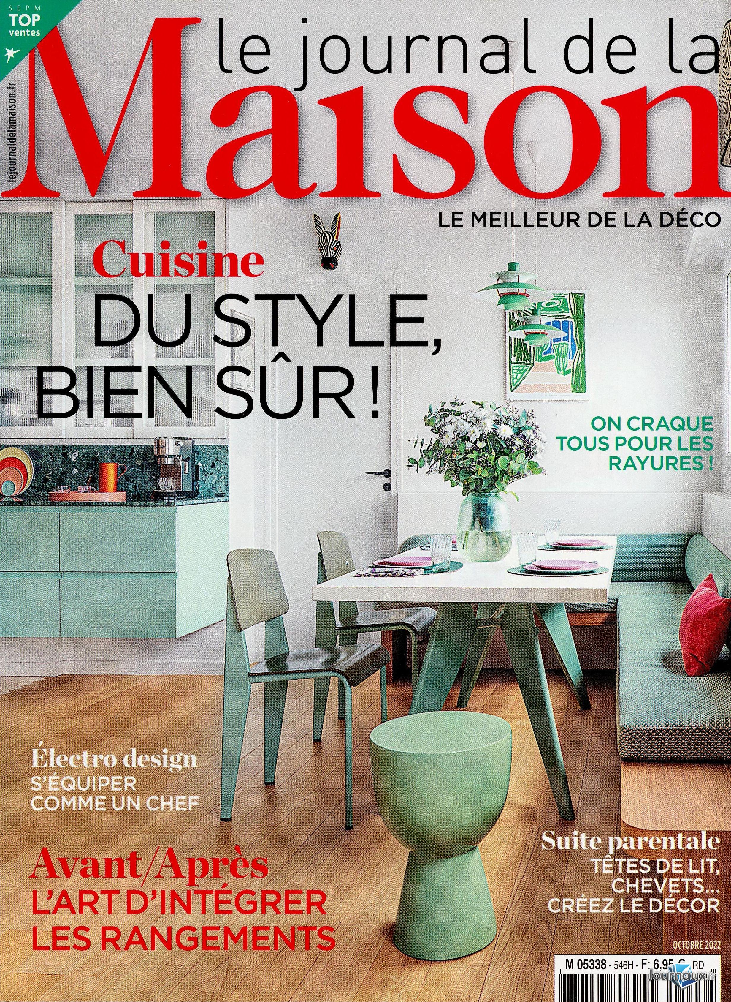 Le Journal de la Maison + Livre n° 546 2022-09-23