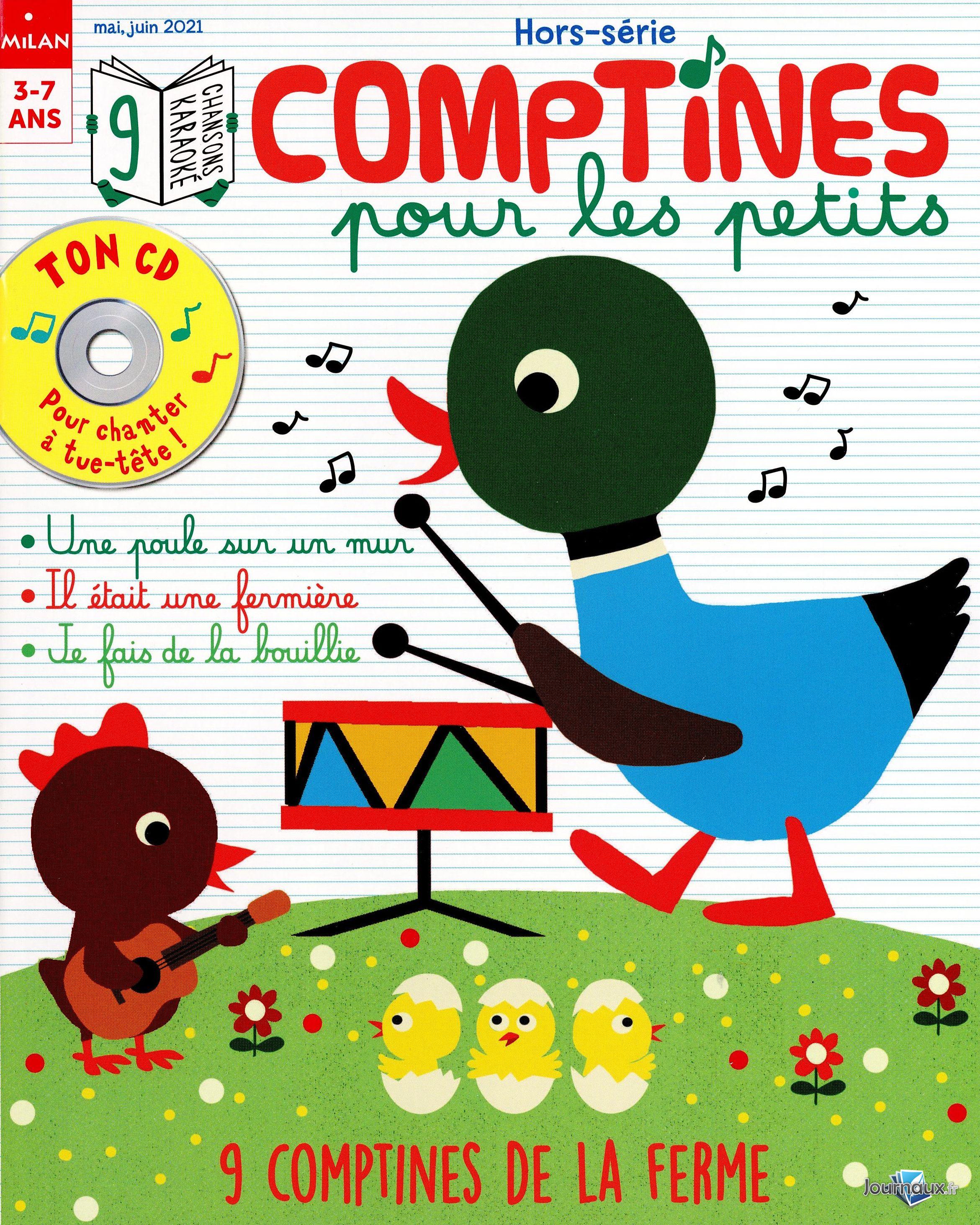 Comptines pour les Petits Chansons Hors-Série n° 10 2021-05-27