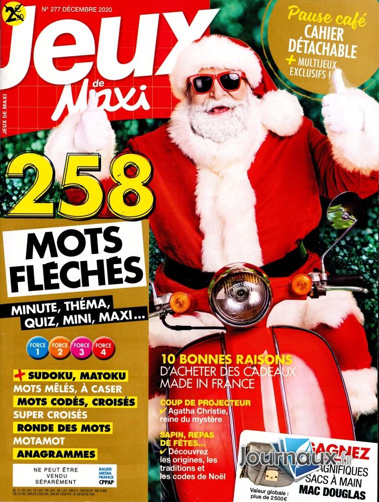 Maxi + Les Jeux de Maxi n° 1782 2020-12-19