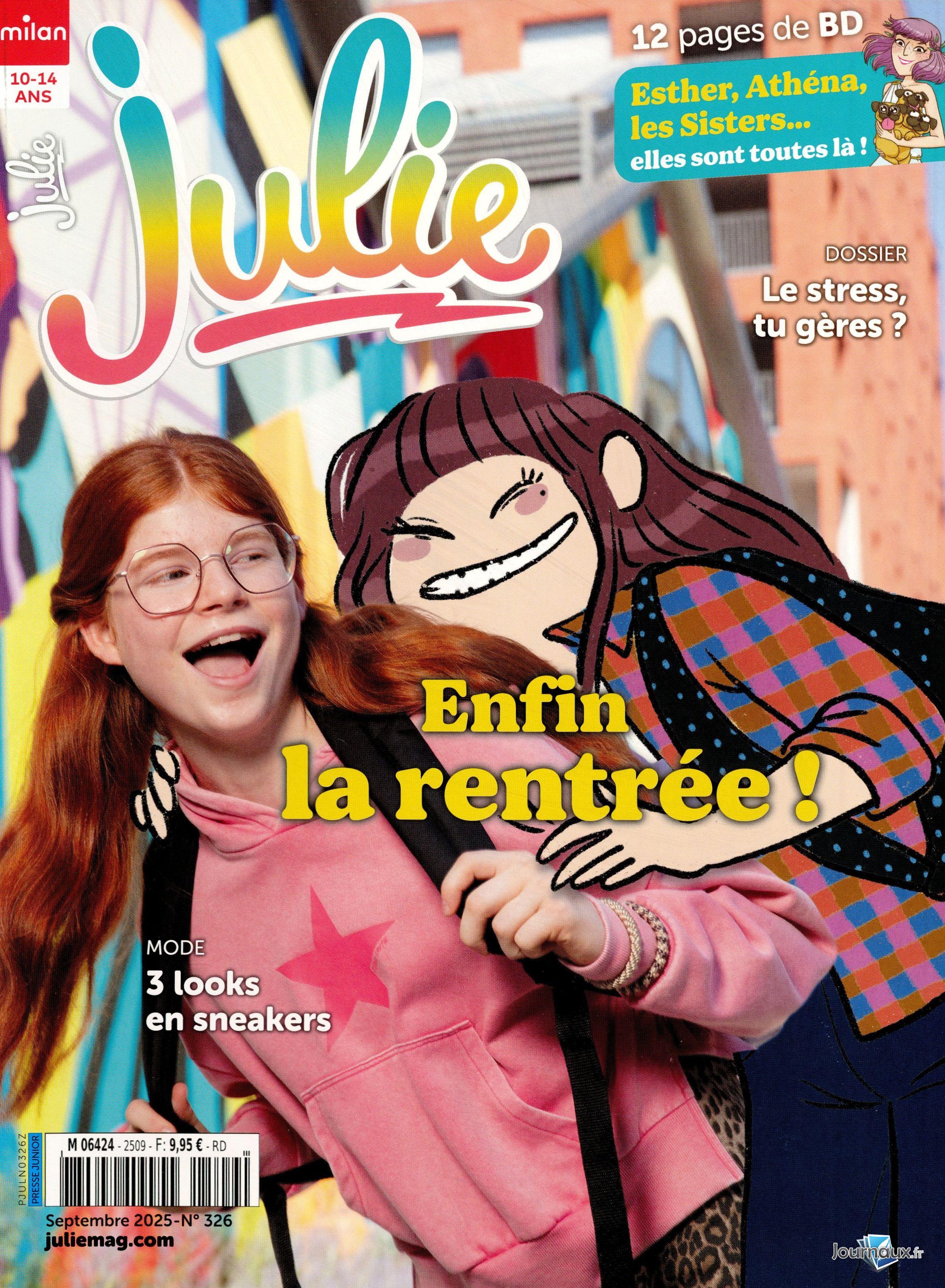 Julie + Julie jeux Hors-Série  n° 2509 2025-08-28