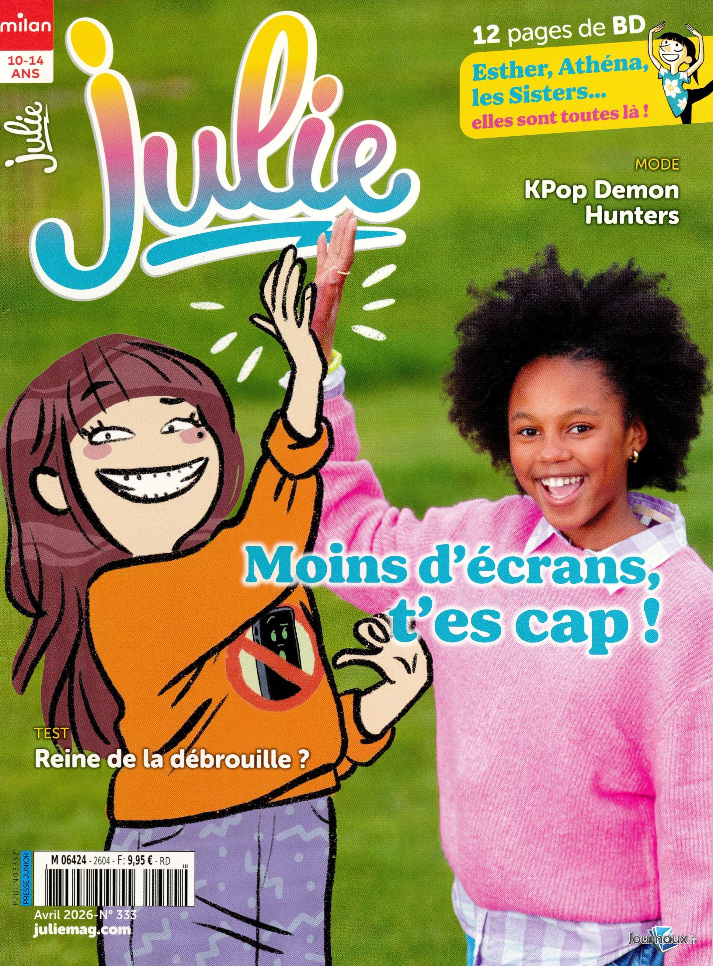 Julie + Julie jeux Hors-Série  n° 2604 2026-03-20
