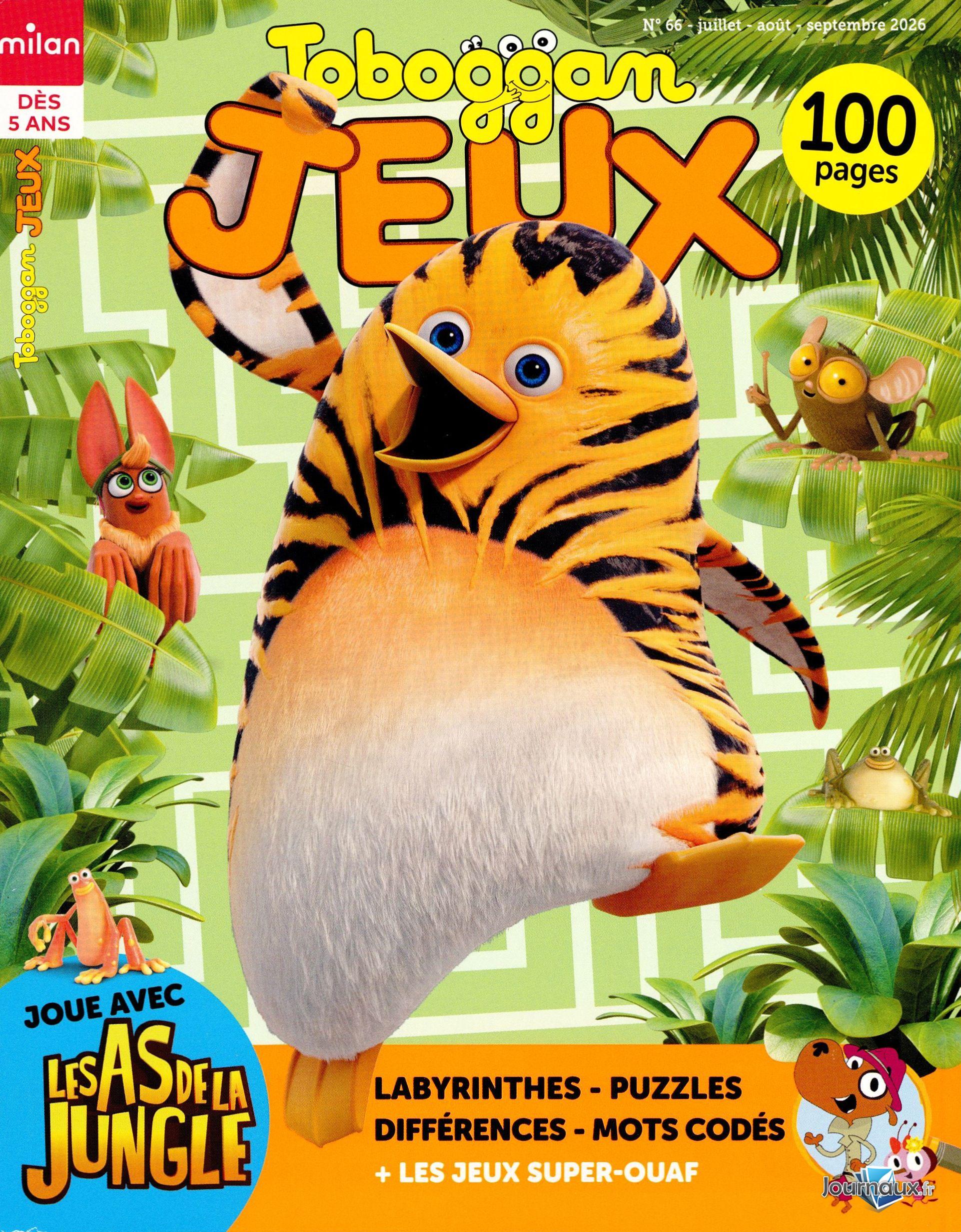 Toboggan + Toboggan Hors-Série Jeux  n° 27 2026-06-25