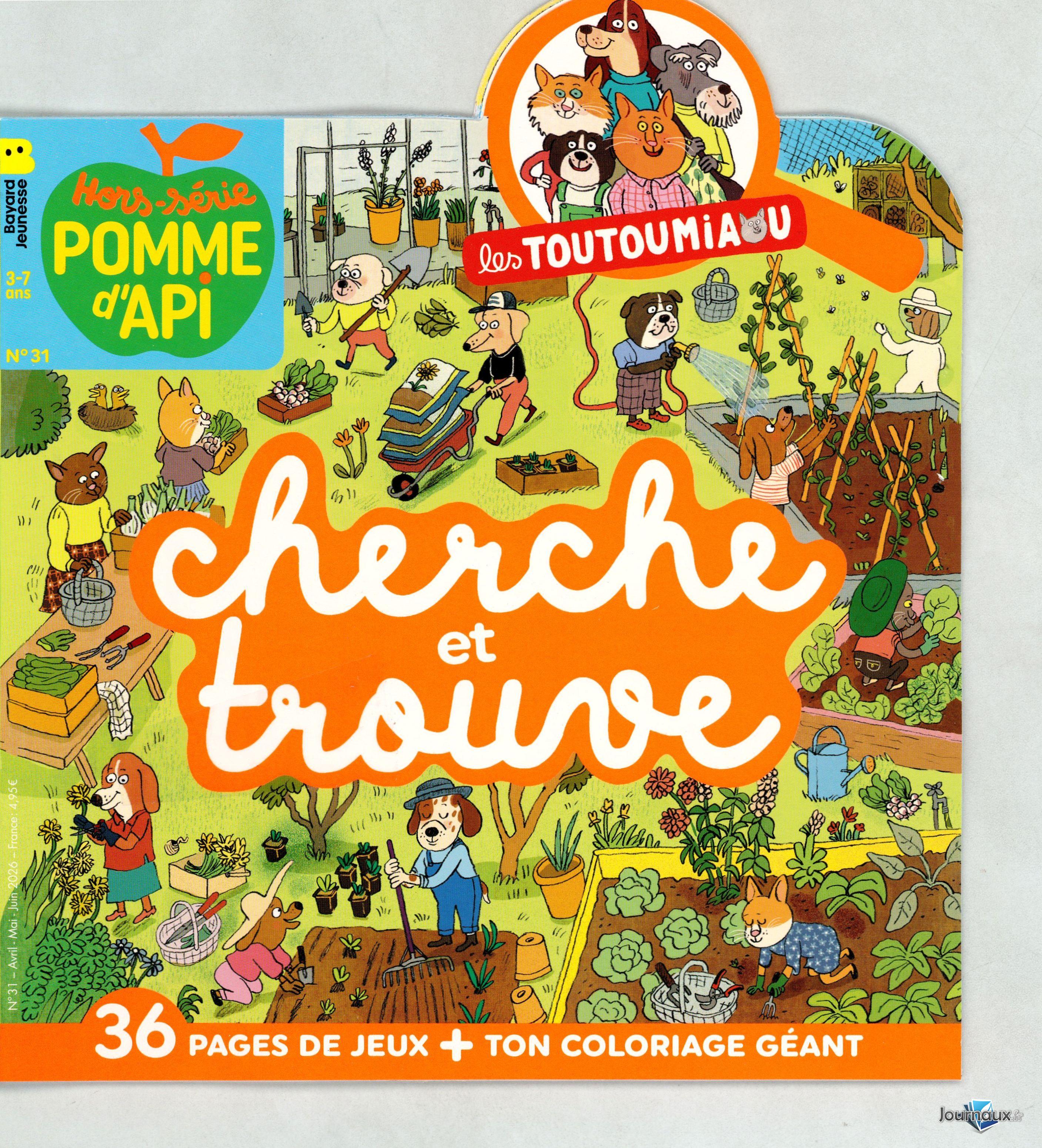 Pomme d'Api Cherche et Trouve n° 31 2026-03-03