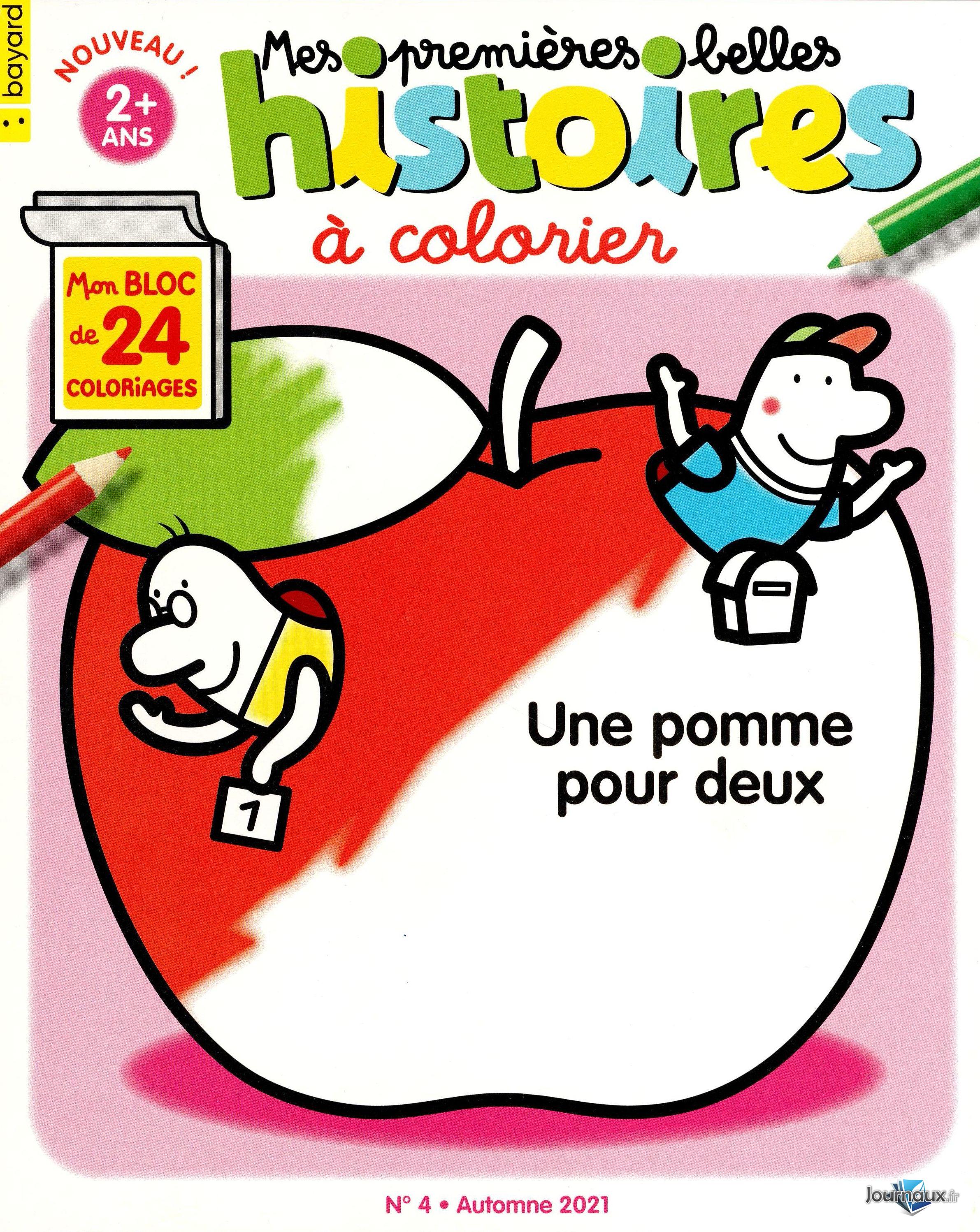 Mes Premières Belles Histoires à Colorier n° 4 2021-10-21
