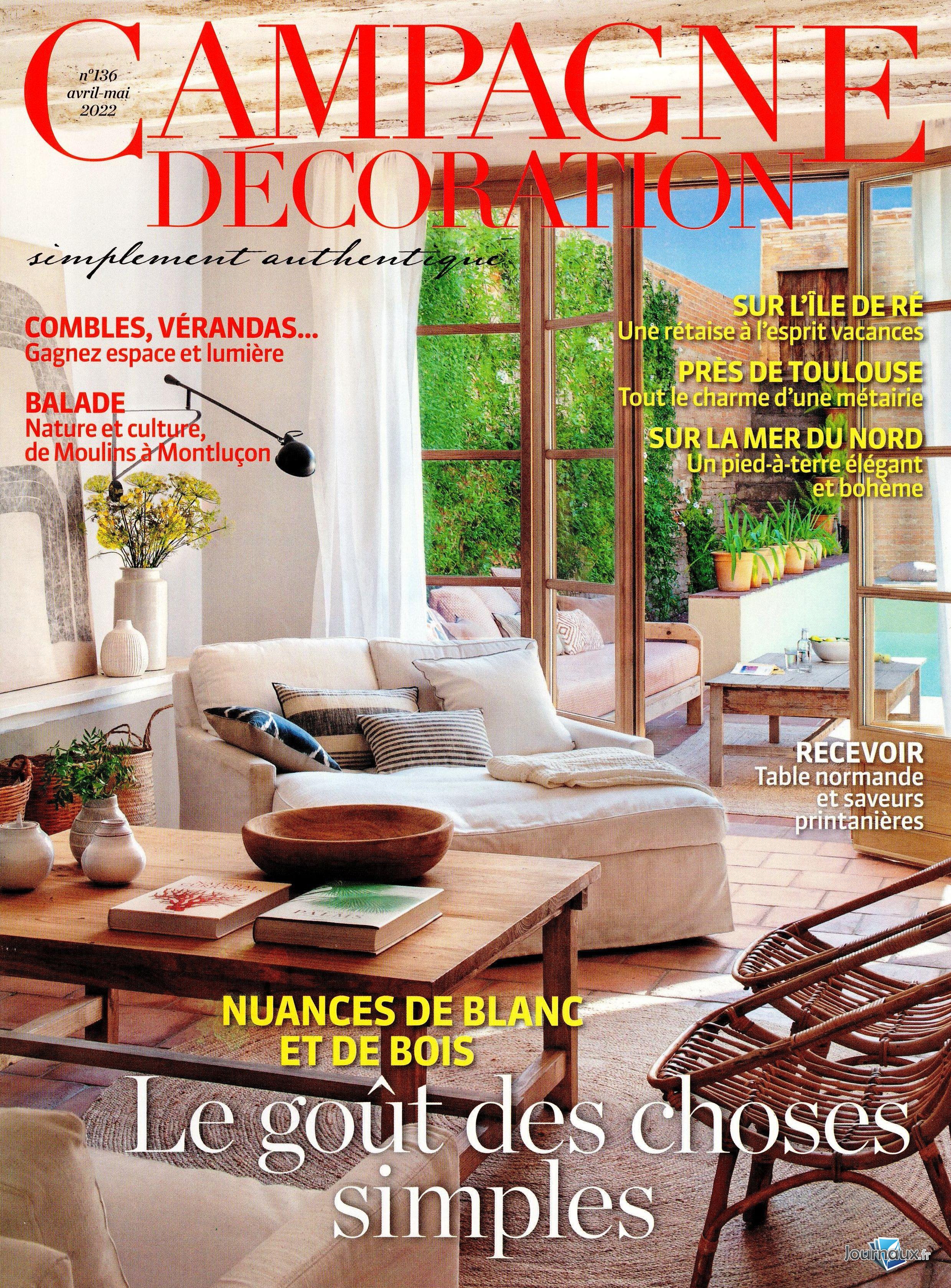 Maison et travaux + Campagne Décoration n° 326 2022-04-15