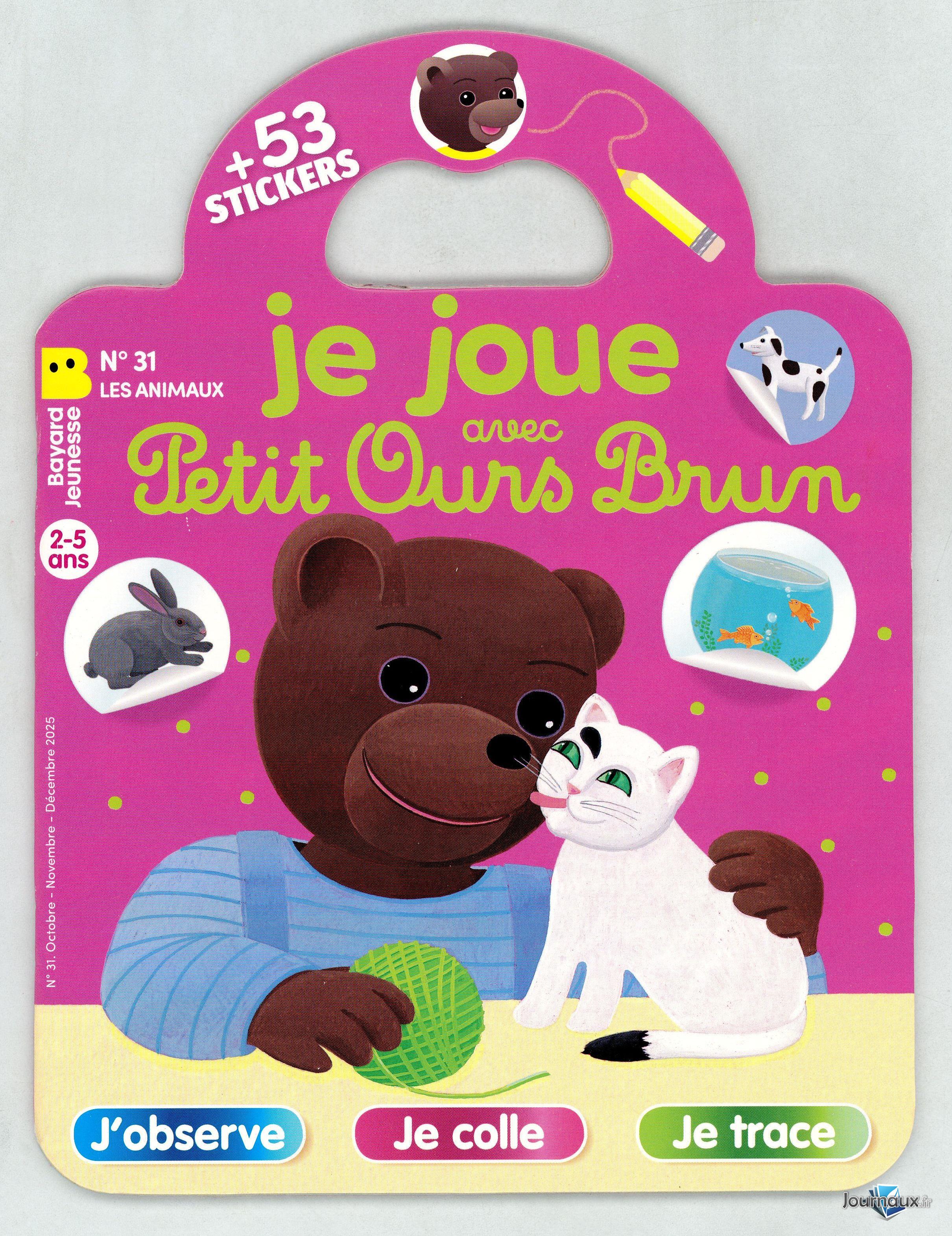 Je Joue avec Petit Ours Brun  n° 31 2025-08-28