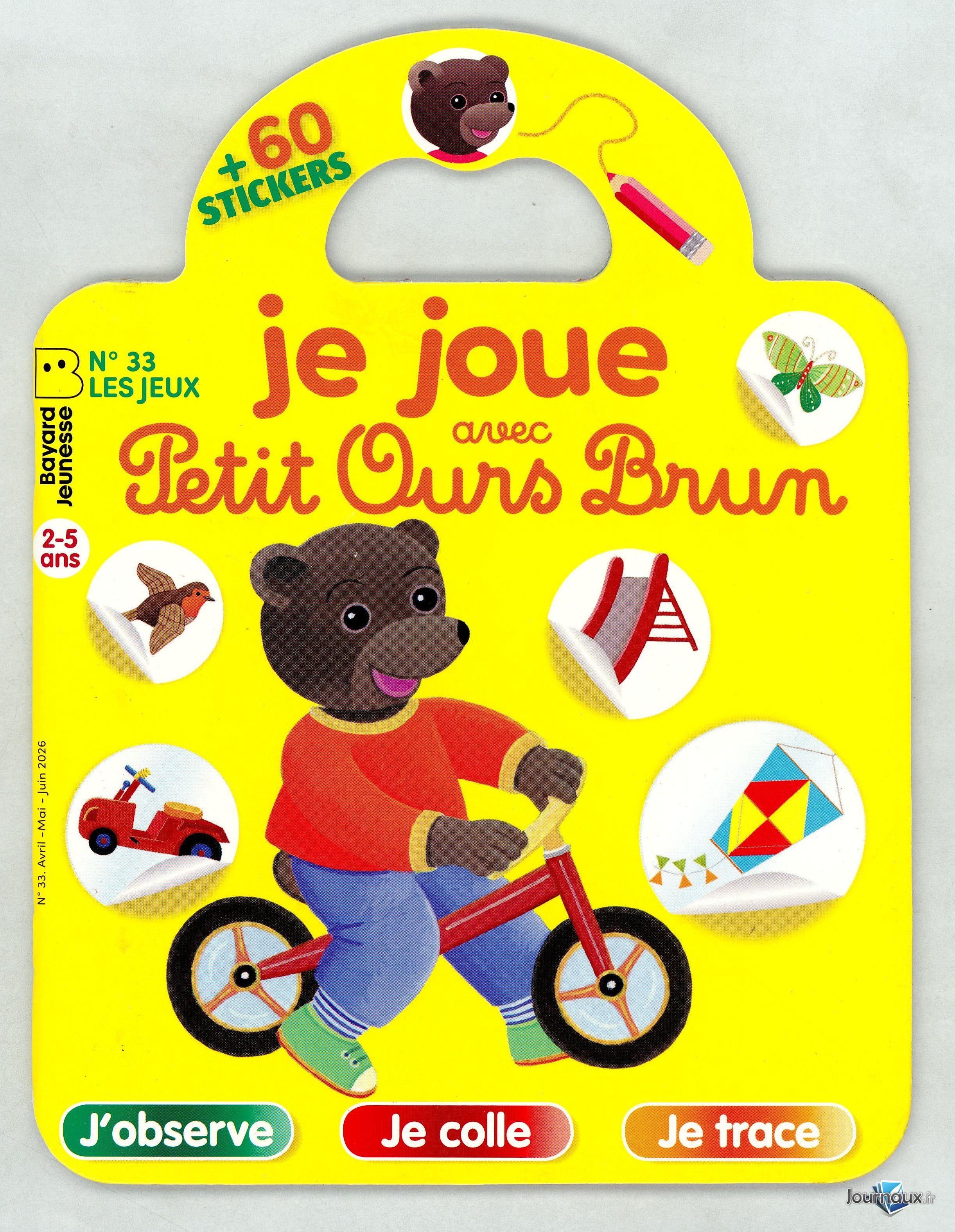 Je Joue avec Petit Ours Brun  n° 33 2026-04-02