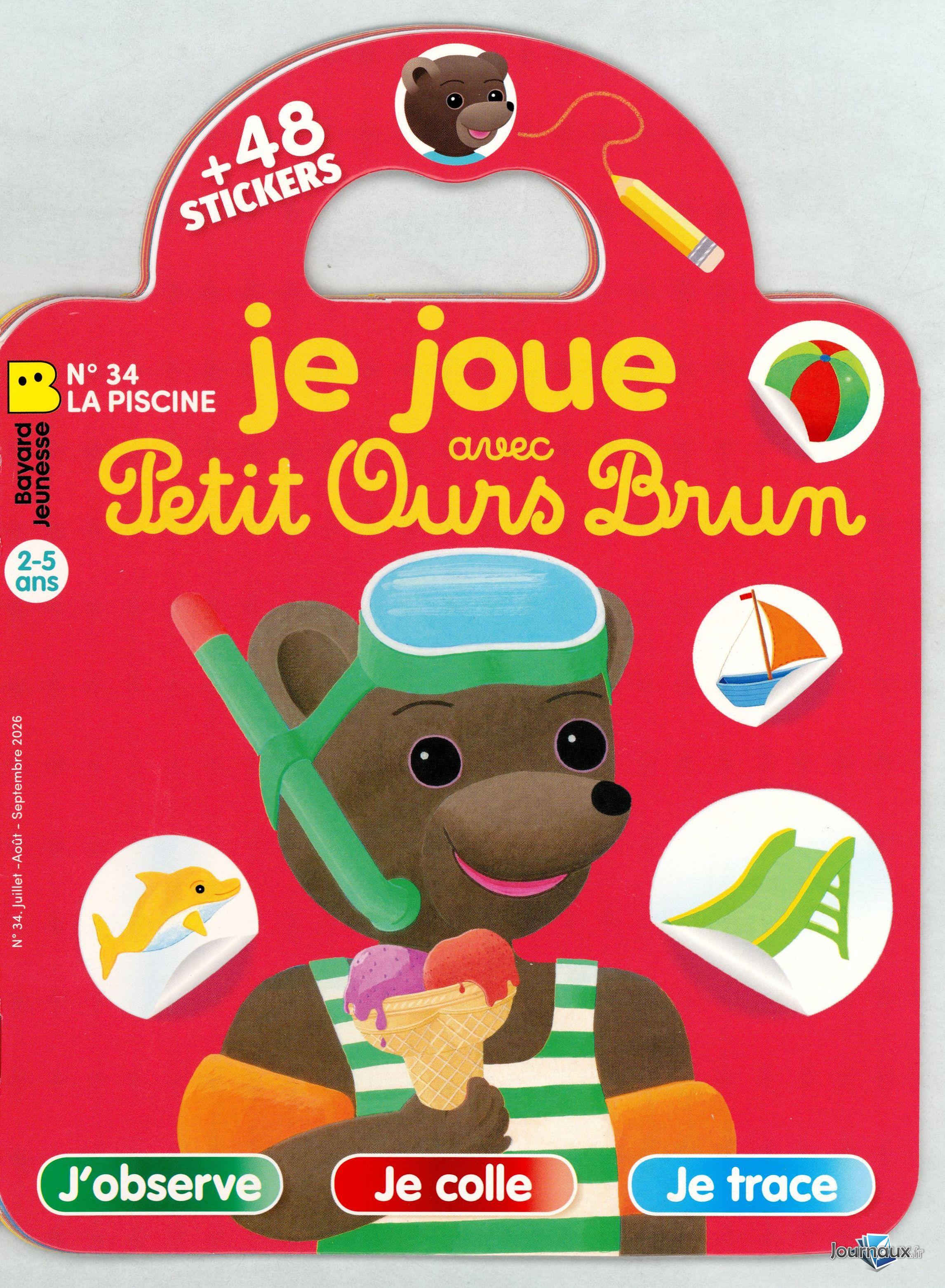 Je Joue avec Petit Ours Brun n° 34 2026-06-23