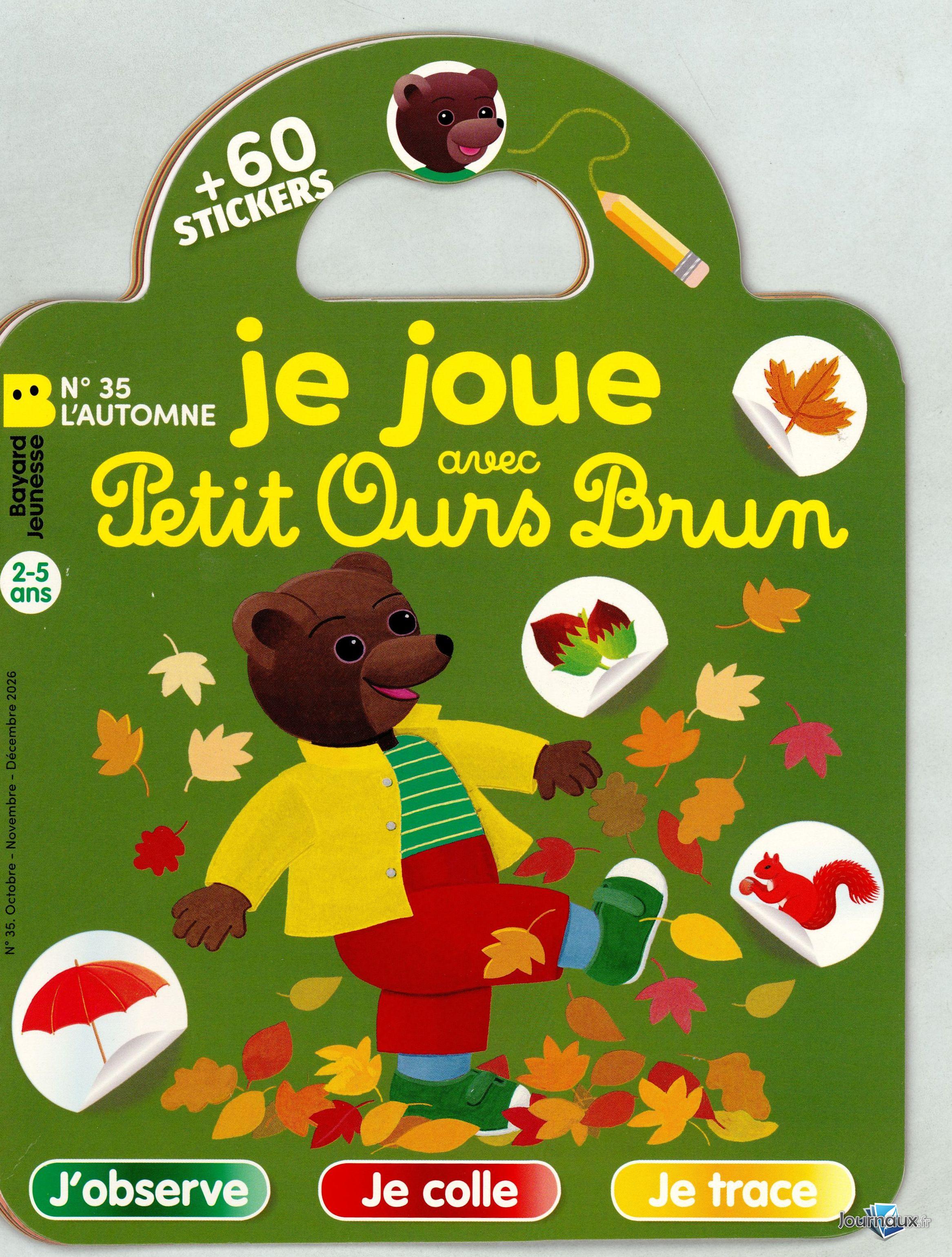 Je Joue avec Petit Ours Brun n° 35 2026-09-15