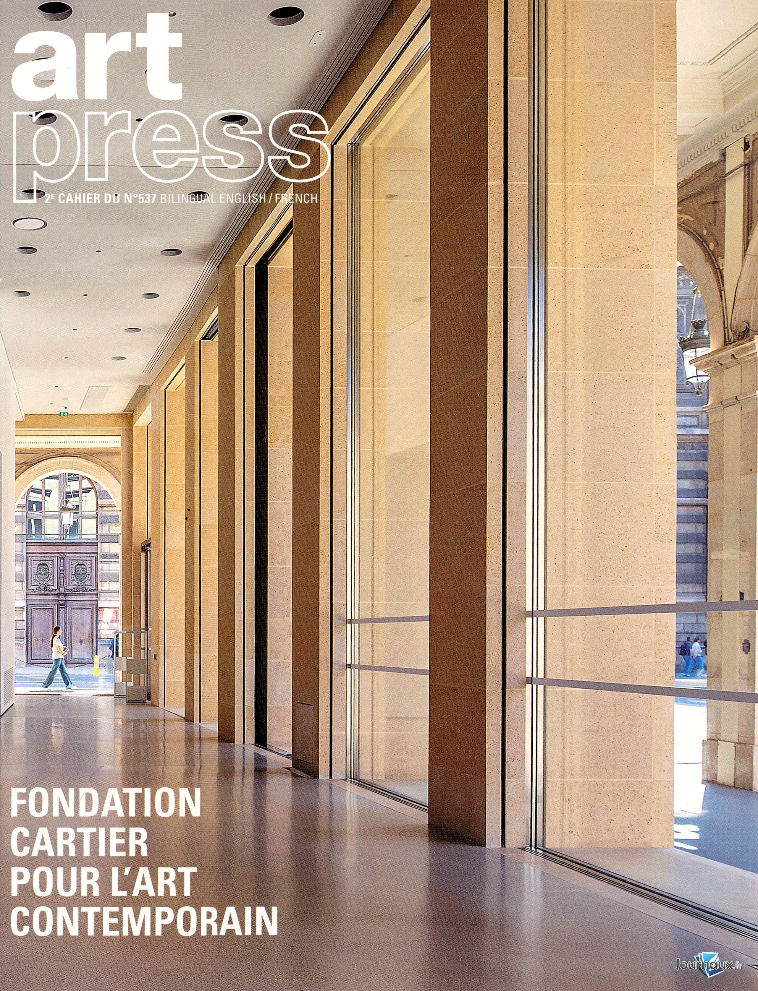 Art press n° 537 2025-10-21