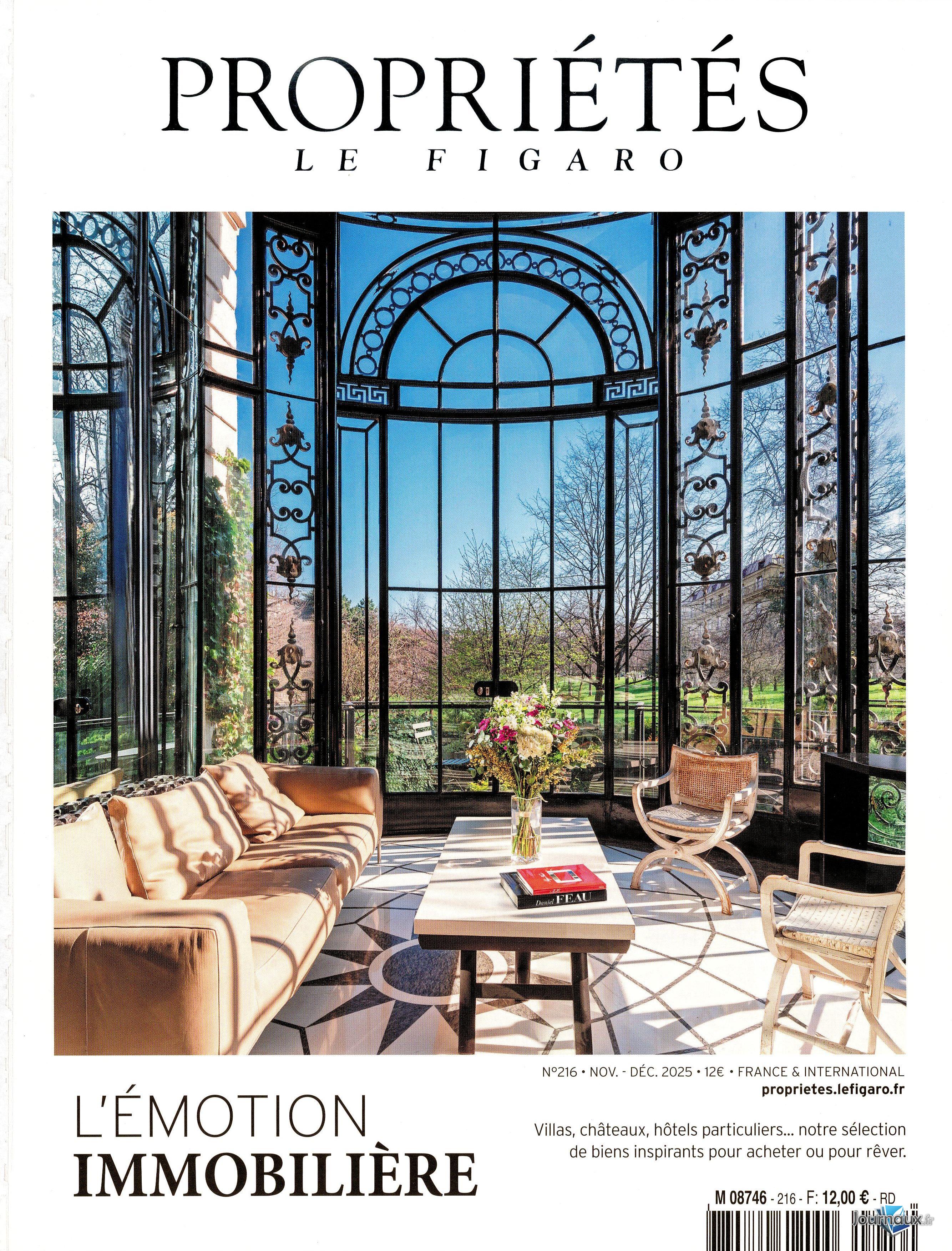 Propriétés Le Figaro n° 216 2025-11-04