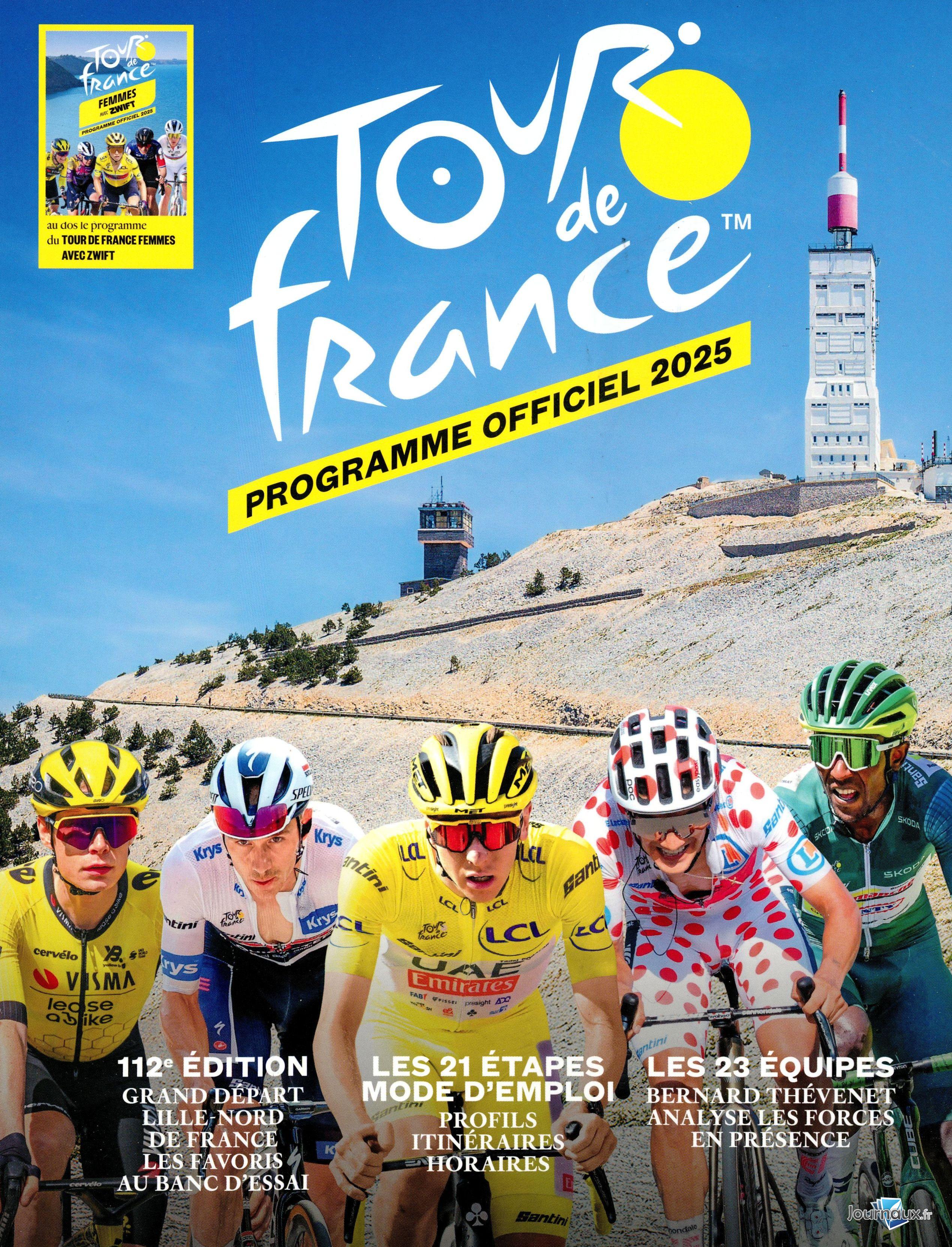 Programme Officiel Du Tour de France 2025 n° 33 2025-06-05
