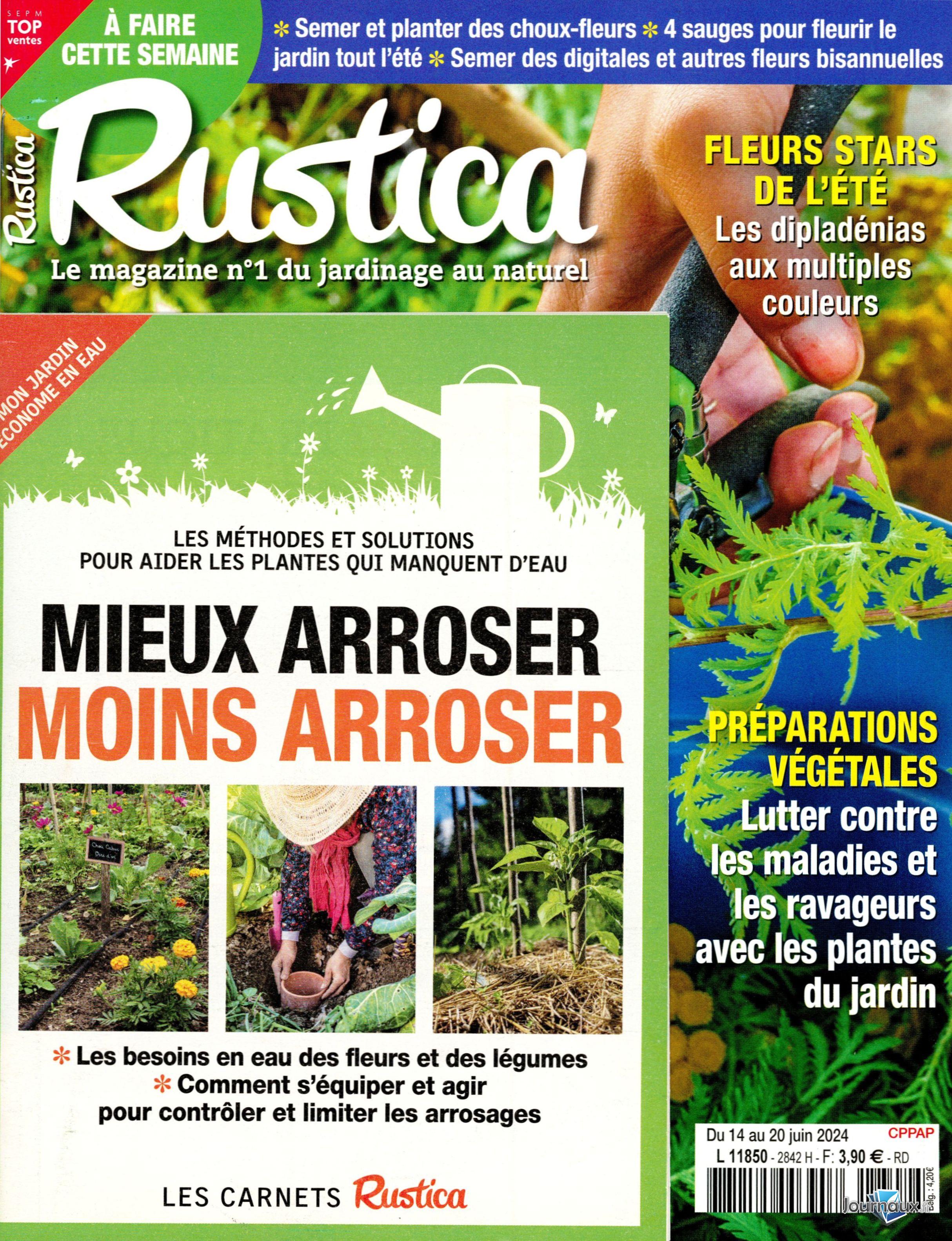 Agenda Jardin 2024 Rustica éditions - 24 pages : Calendriers