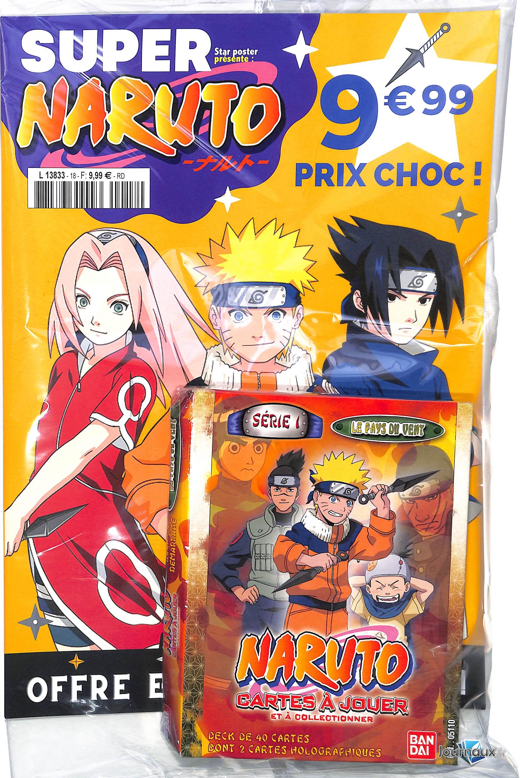 Naruto Cartes à Jouer Et à Collectionner www.journaux.fr - Naruto - Cartes