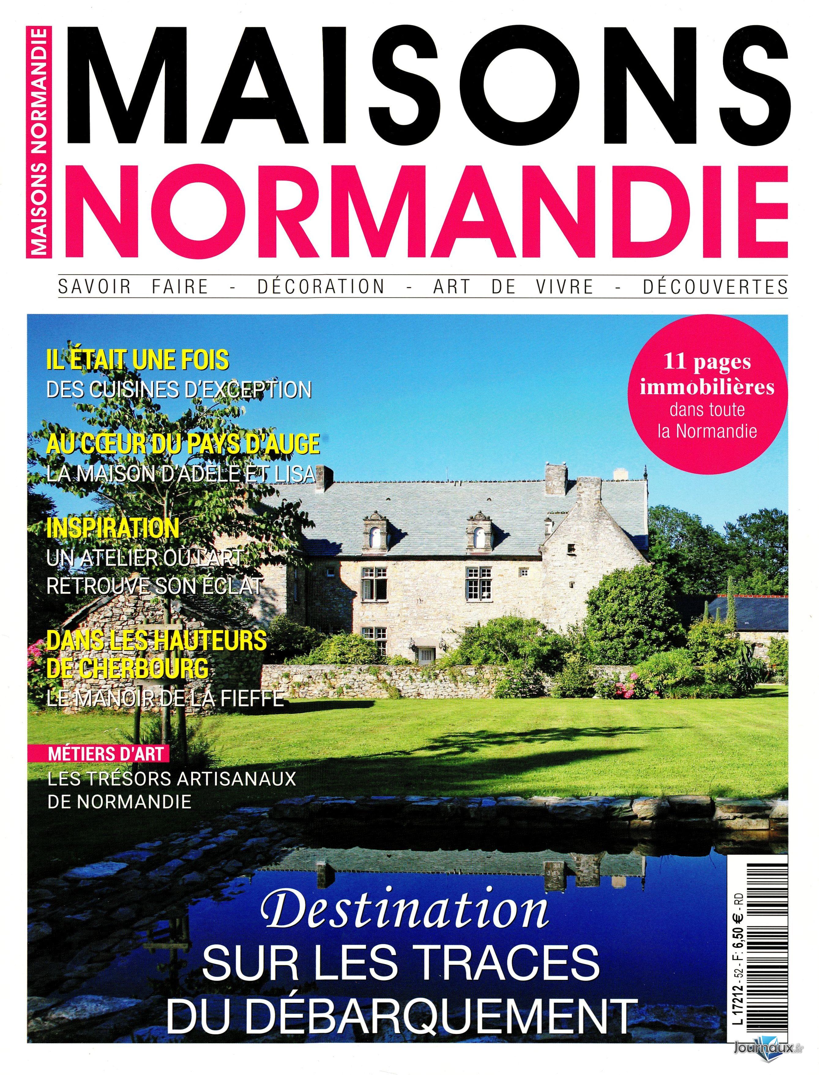 Maison en Normandie : une déco chic et classique - Elle Décoration