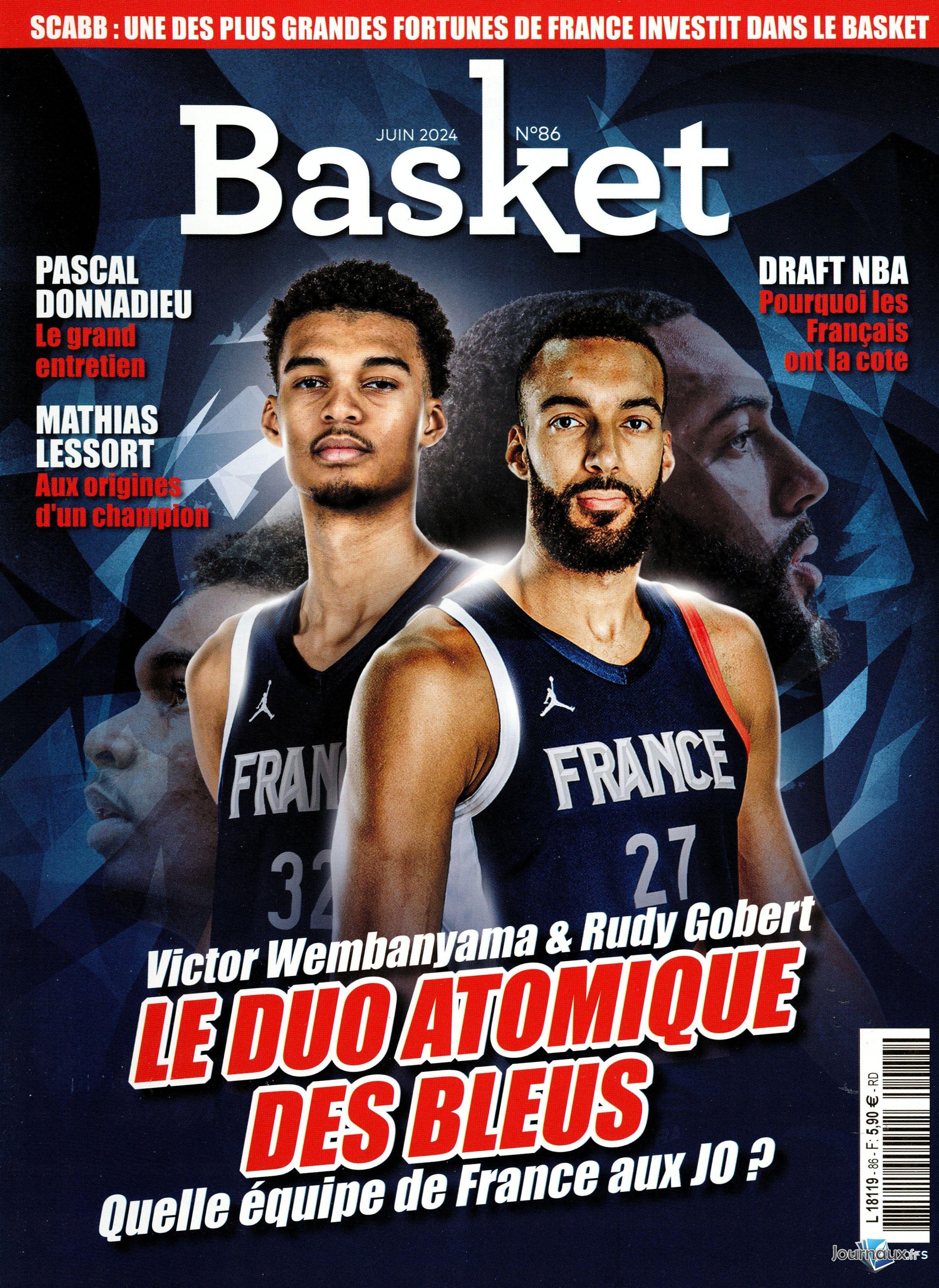 Affiche Légendes du Basket - Sacrés Français !