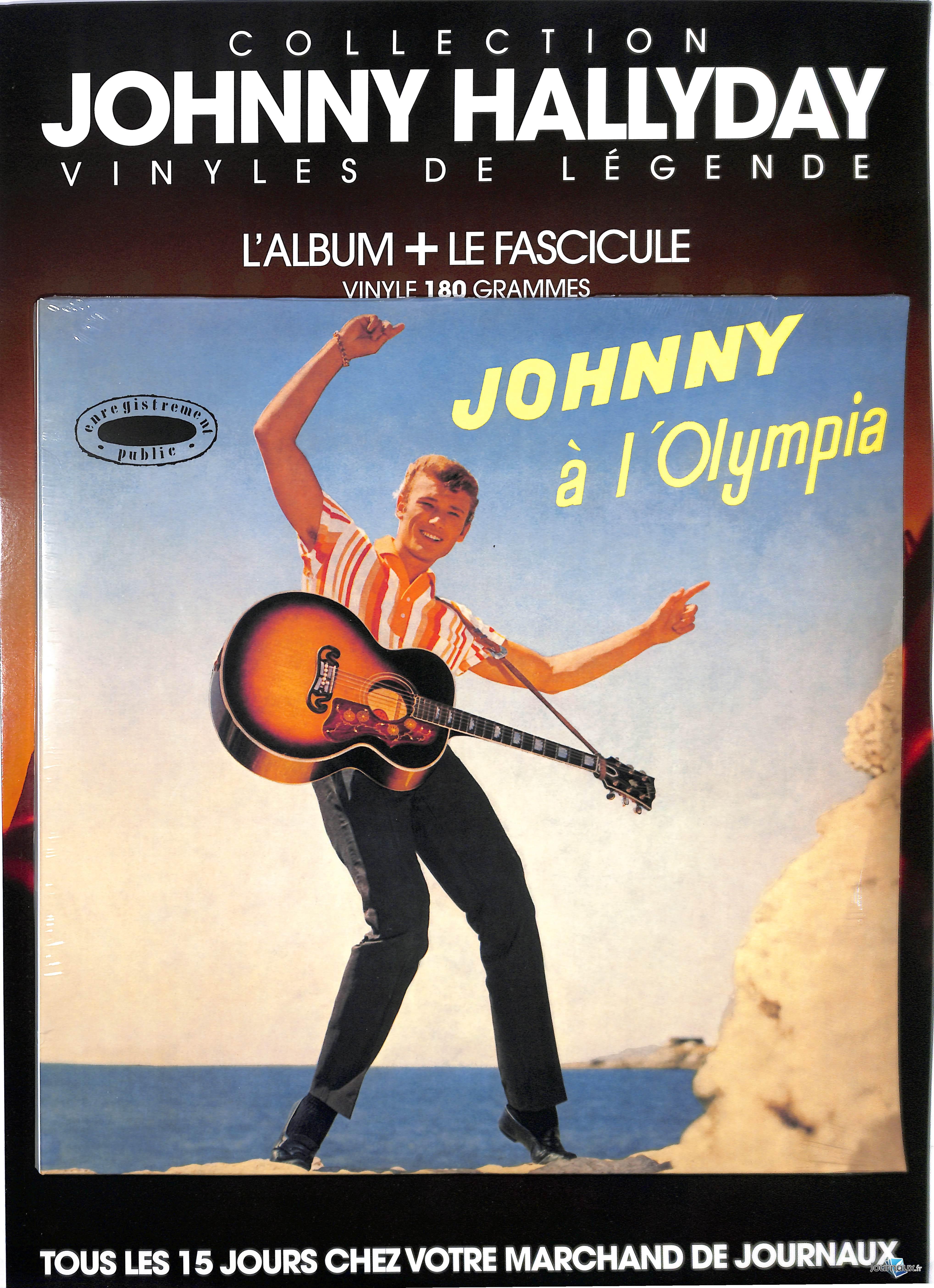 Figurine Johnny Hallyday Marchand De Journaux 2022 www.journaux.fr - Johnny à L'Olympia 1962