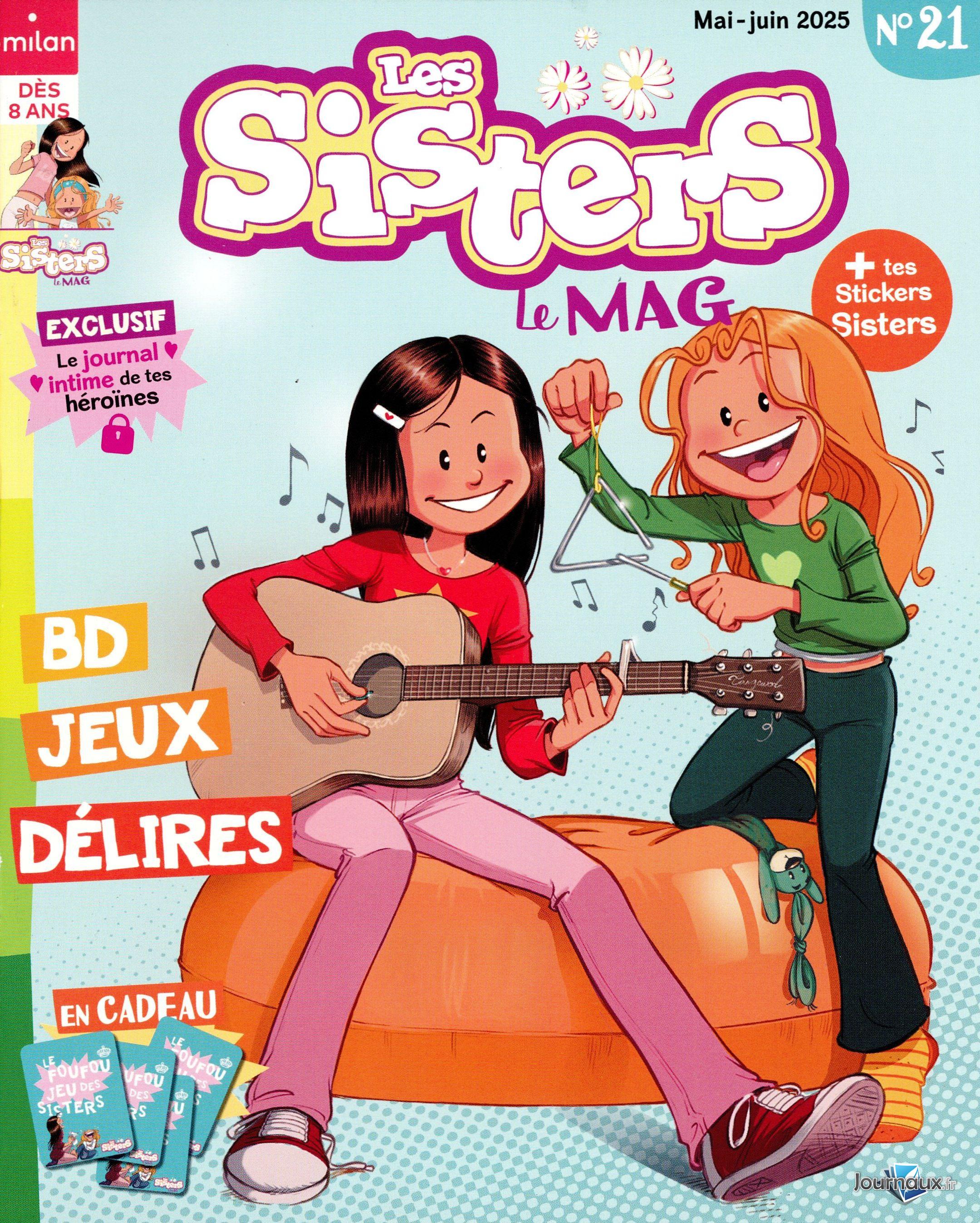 Coloriage Les Sisters Marine Et Wendy www.journaux.fr - Les Sisters - Le Mag