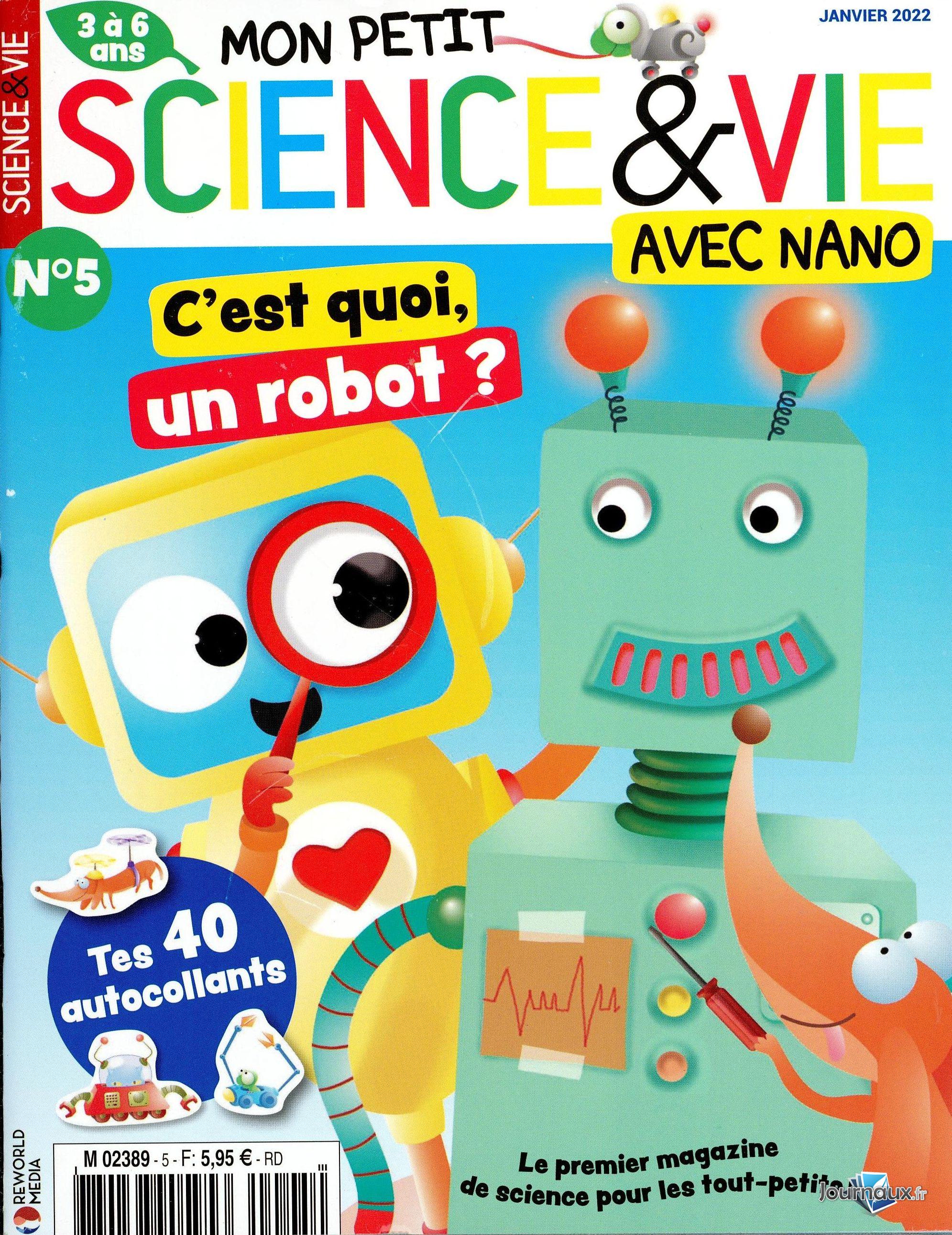 Sciences et découvertes Robotique - Robotique pour les 5 ans + à