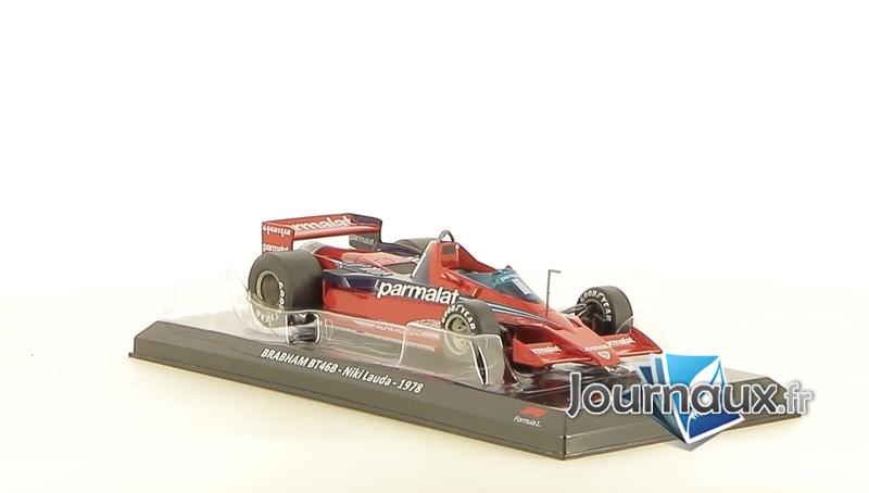 Ixo 1:43 Brabham BT46B 1978 Niki Lauda Diecast Car Model Metal Toy