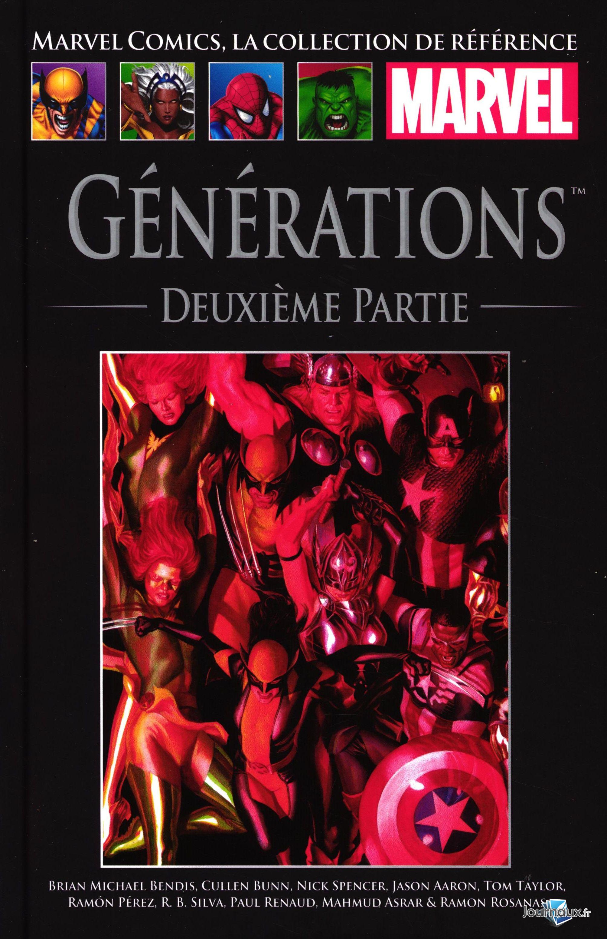 Marvel Comics La Collection De Référence www.journaux.fr - Générations - Deuxième partie
