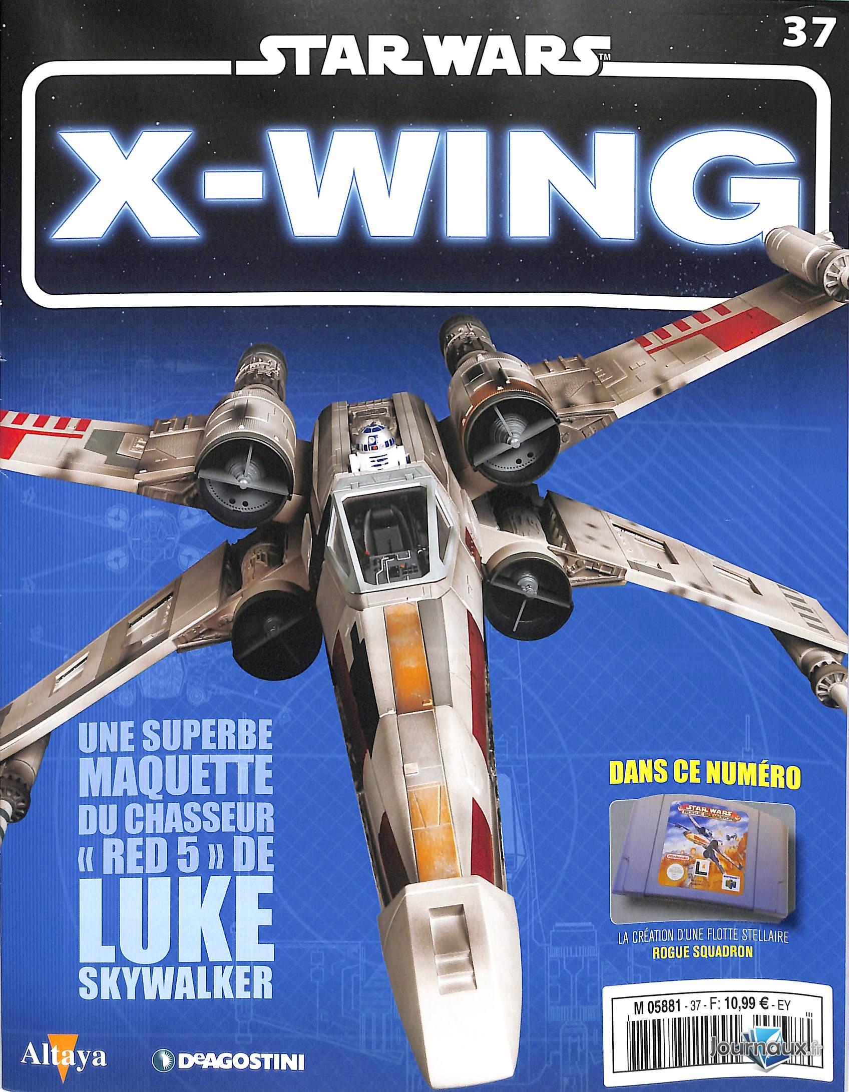 De Agostini-star wars-x wing-luke skywalker-r2d2-Guerre des étoiles-COLLECTION-NEUF 