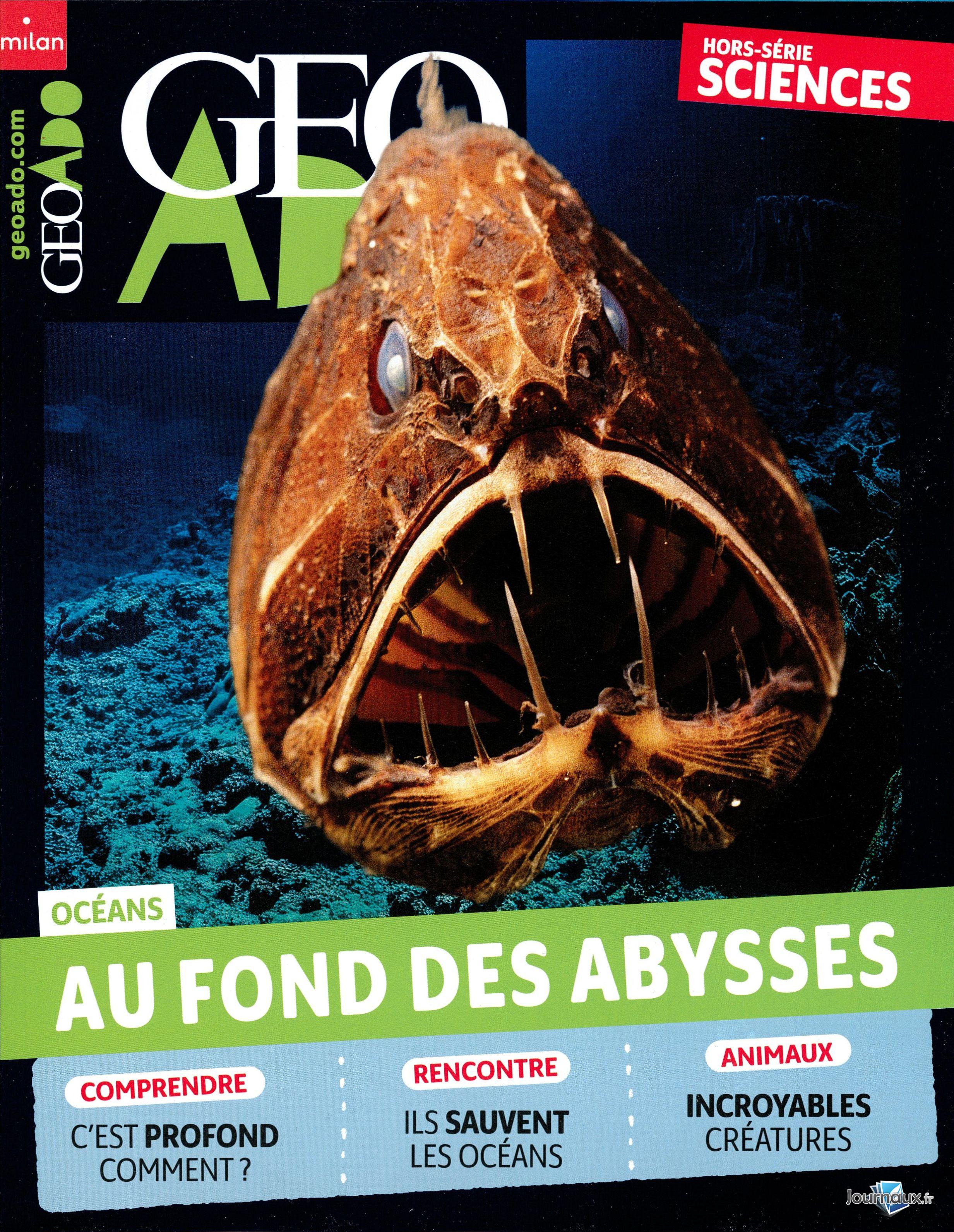 Géo ado 36 (01/07/2022) (Hors-série) ; Planète mangas